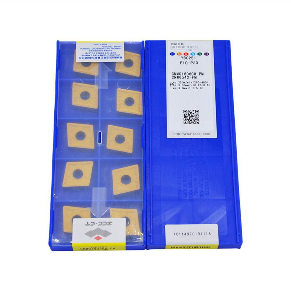 10pcs(1pack) CNMG160608-PM CNMG542-PM for steel Carbide Inserts