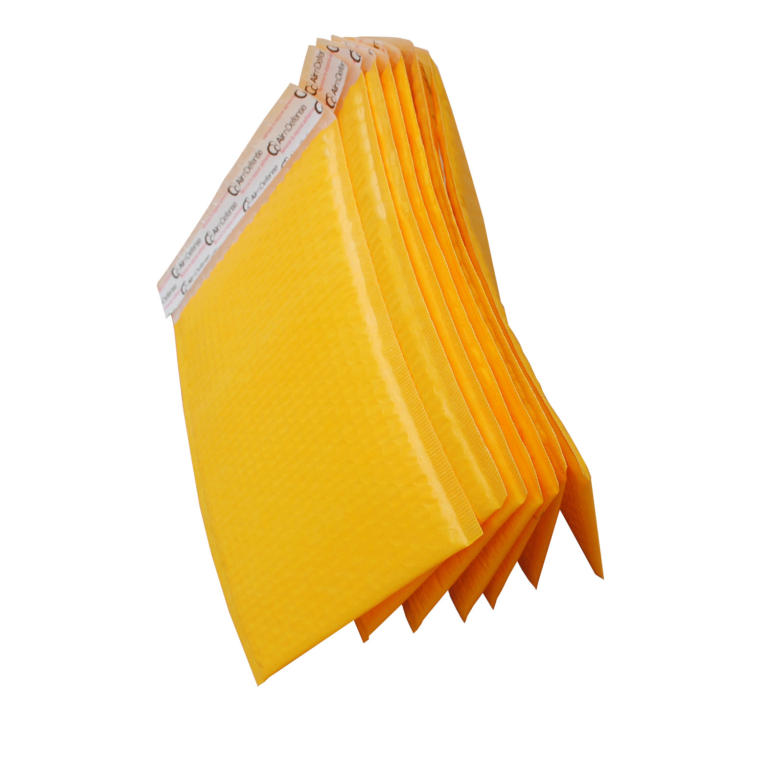 AirnDefense 1000 #000 4X8″ Yellow Poly Bubble Mailers Shipping Padded Envelope