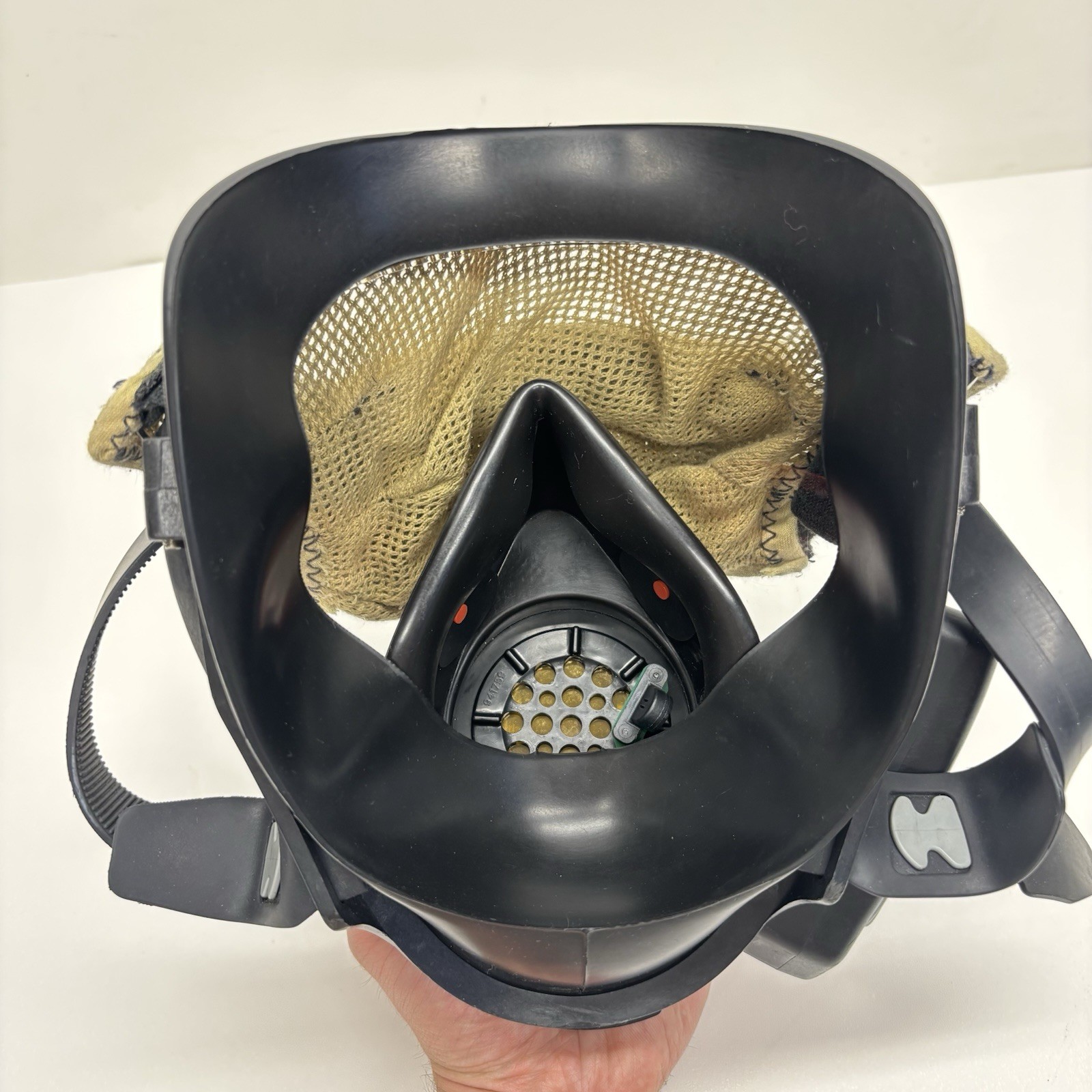 Honeywell Titan SCBA Full Face Firefighter Respirator Gas Mask Voice Amp Size M