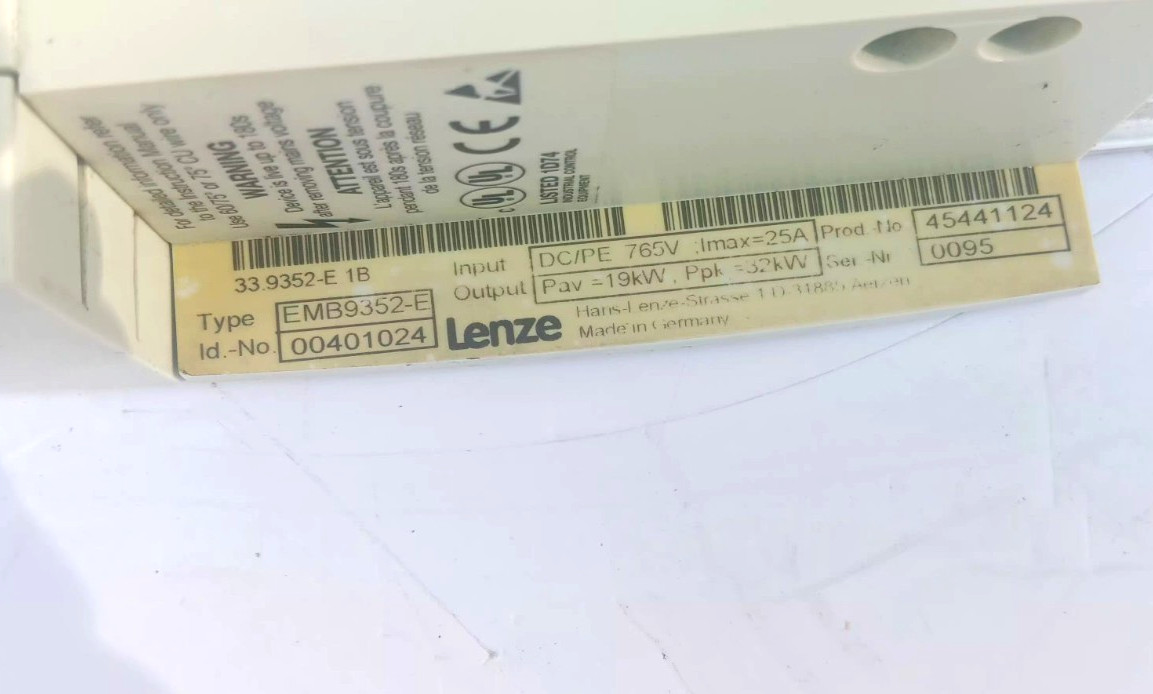 LENZE,EMB9352-E, Servo Brake Module