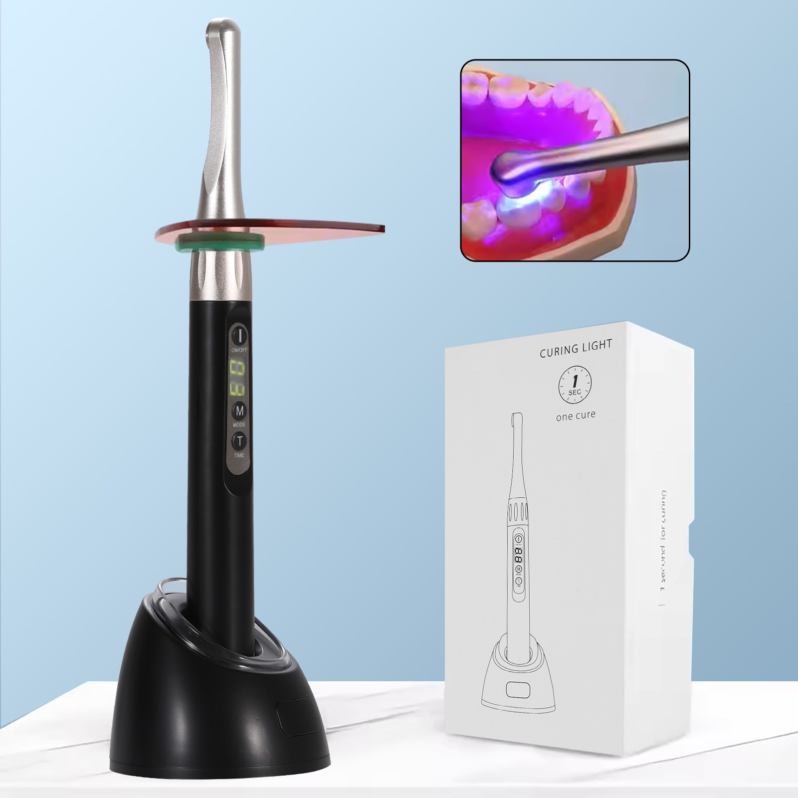 i LED II Dental lampara led de fotocurado cura 2500mw/cm² CE FDA