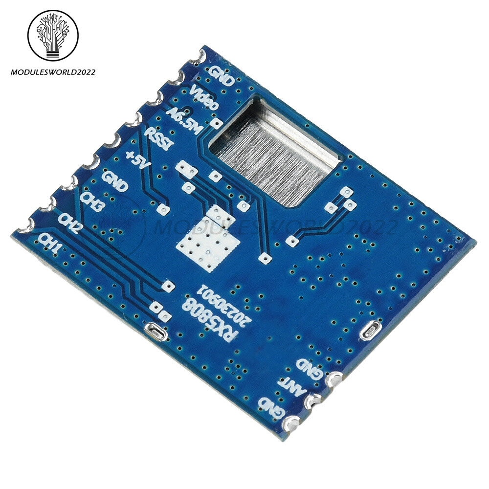 5.8G 5725~5865MHz Receiver Module RX5808 Wireless Audio Video Receiver Module