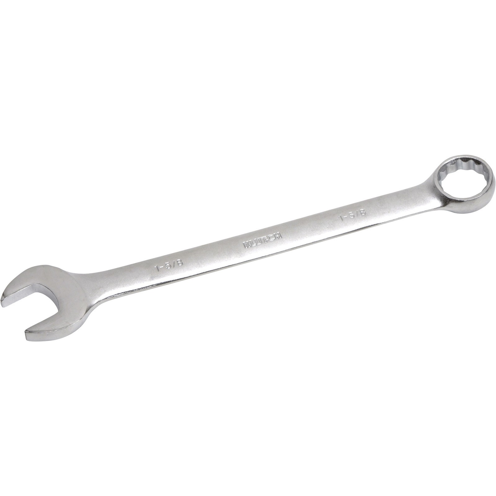 Klutch Full Polish Combination Wrench, SAE, 1 5/8in.