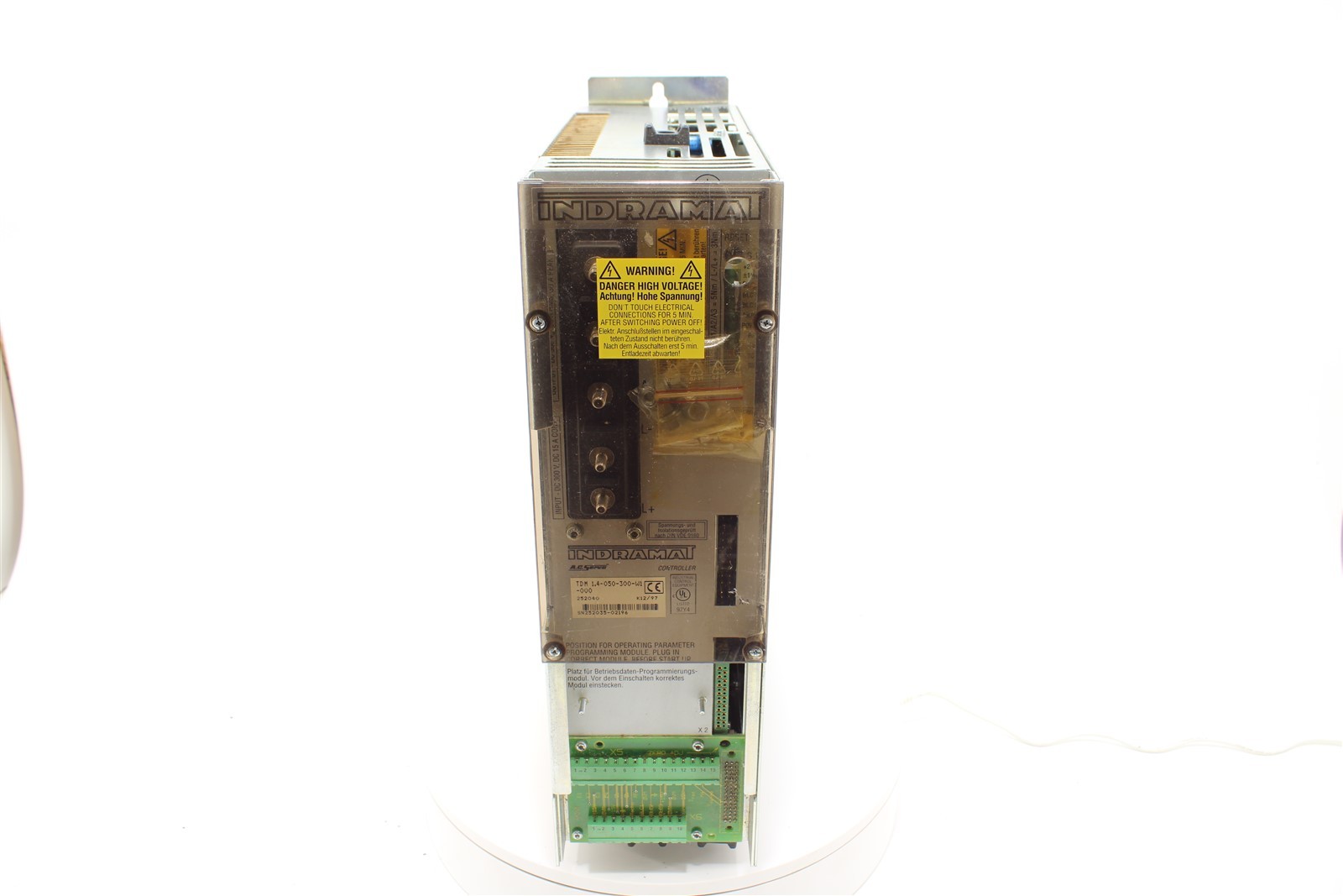 Indramat TDM 1.2-050-300-W1-000 TDM Series AC Servo Drive | 15KW | 50A | 300V DC