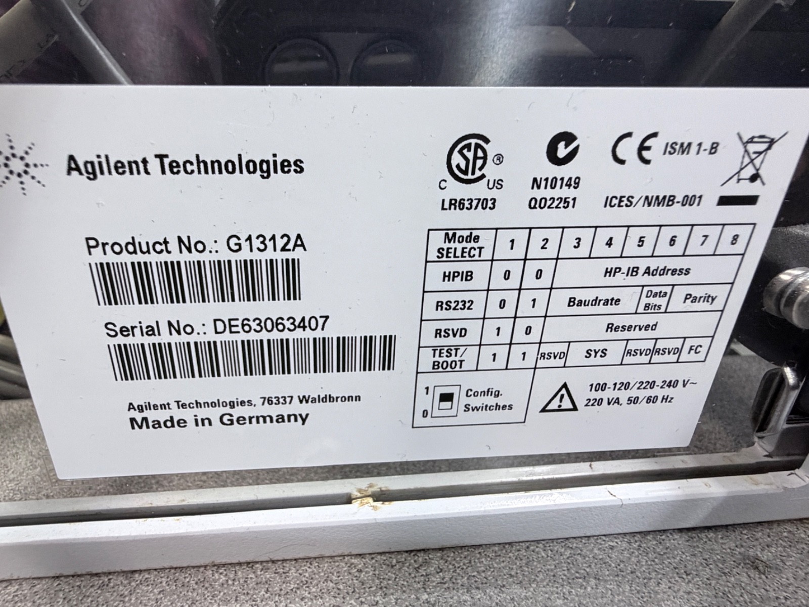 THERMO SCIENTIFIC TRANSCEND II 2306TX AGILENT G1311A G1312A G1322A PAL HTS-XT