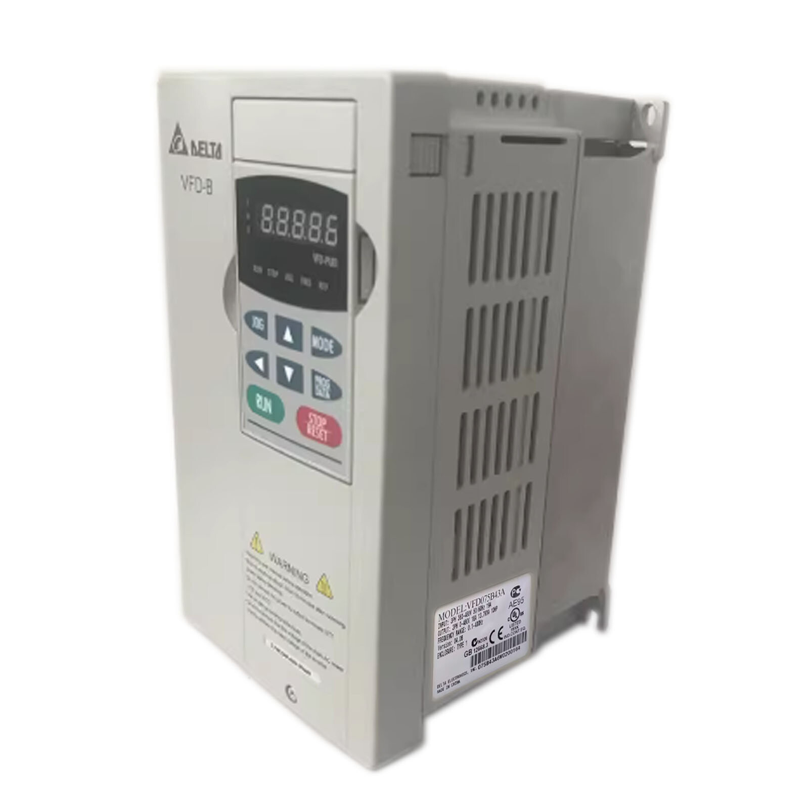 1pcs Brand New In Box Delta Inverter VFD075B43A VFD075B43A