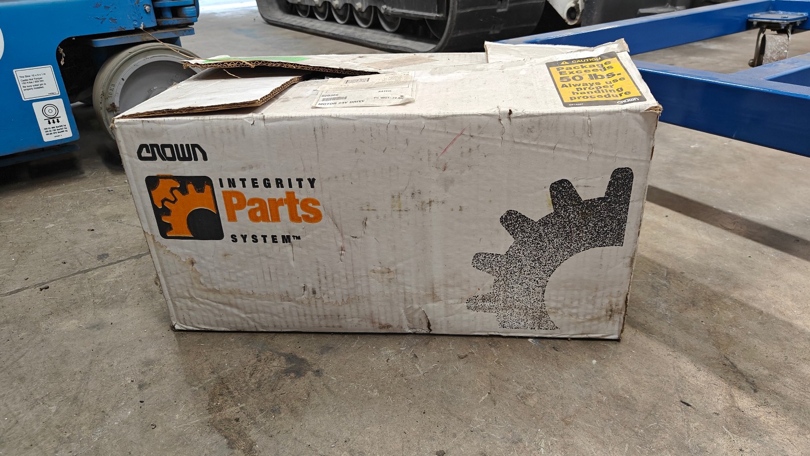 Crown Forklift SP3510-30 24V Drive Motor Part#/020366
