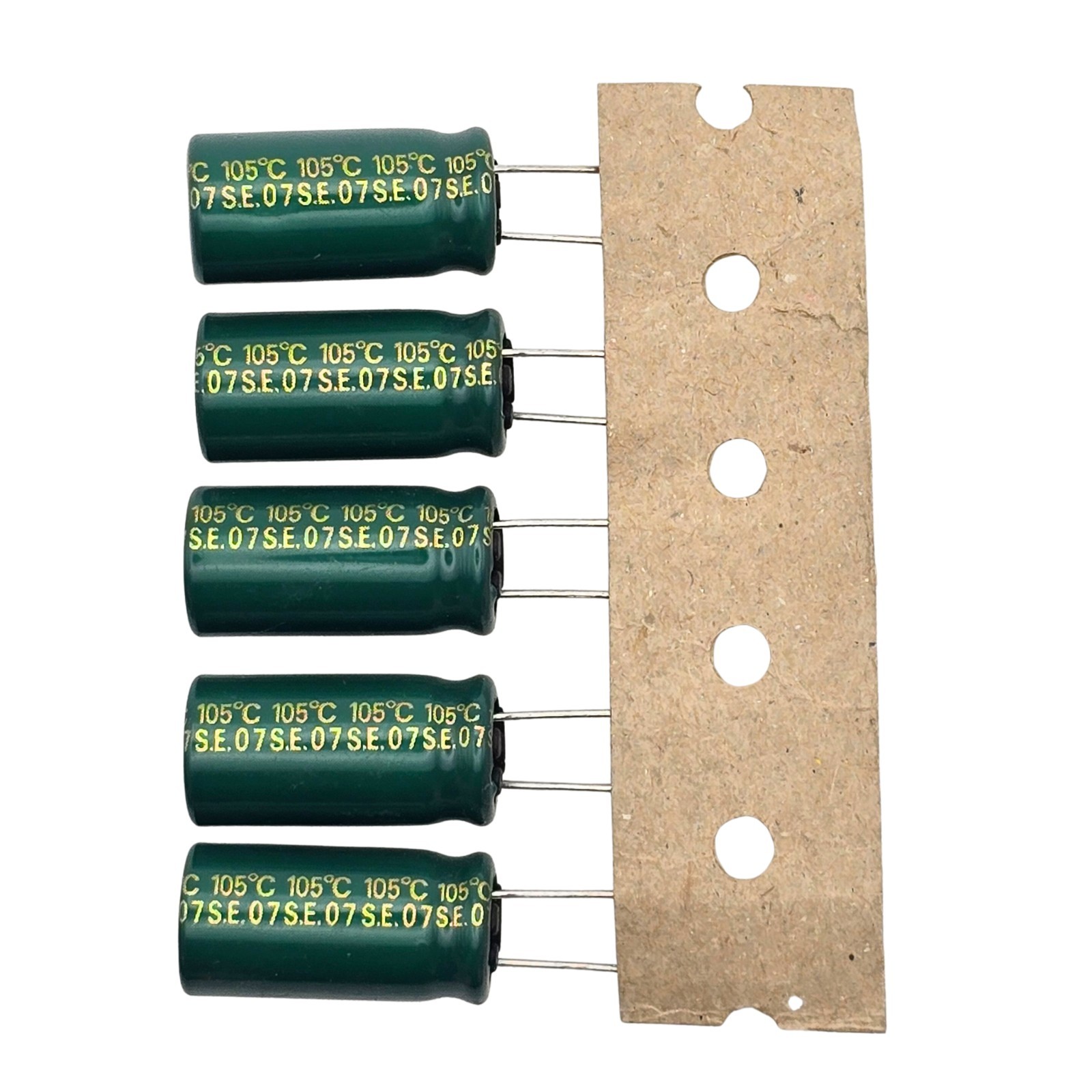 8pcs Sanyo 1200uF 10V 105°C Radial Electrolytic Capacitors 10x20mm