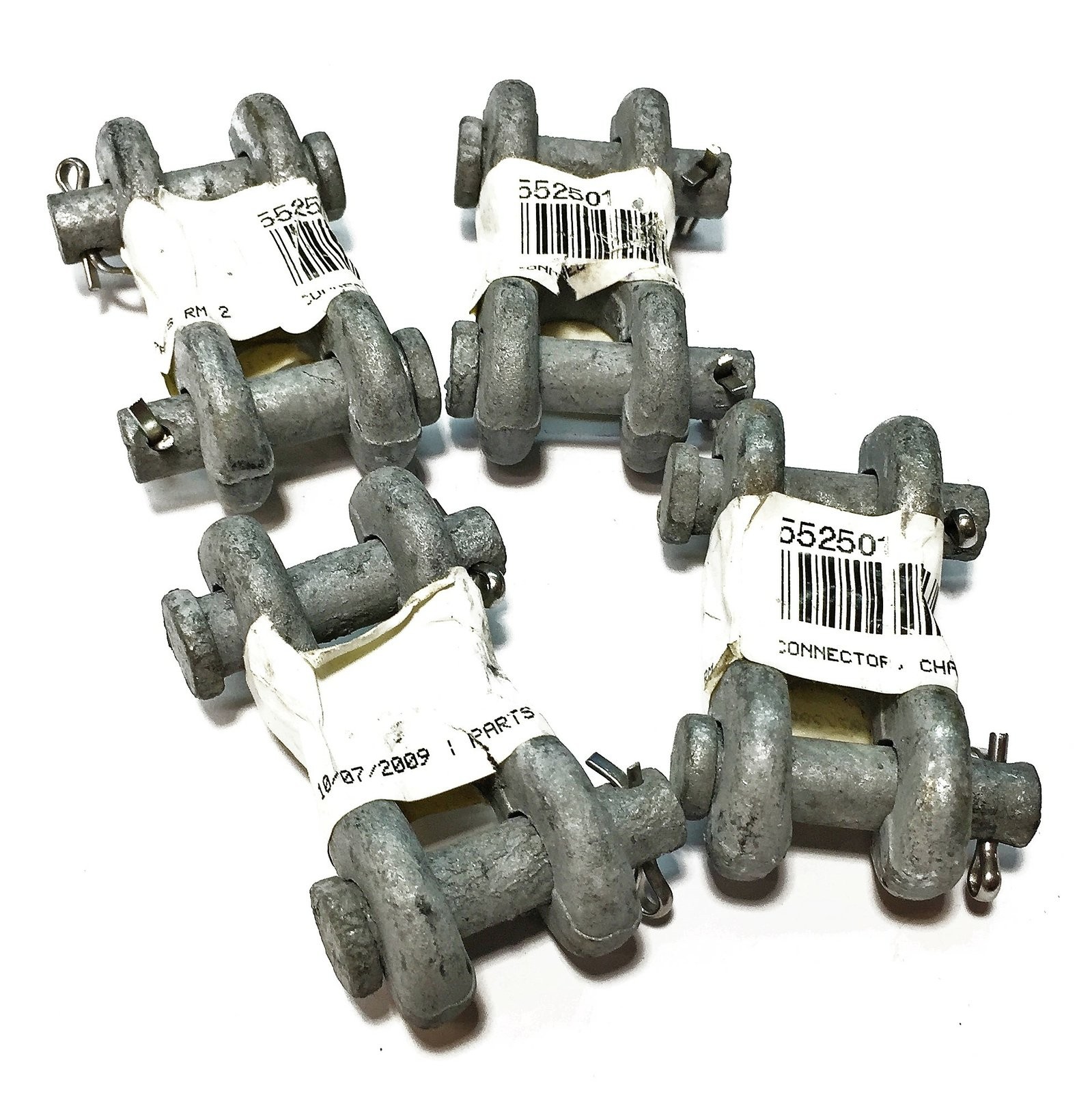 Unbranded/Generic 1/4″-5/16″ Jaw & Jaw Double Clevis Link 552501 [Lot of 4] NOS