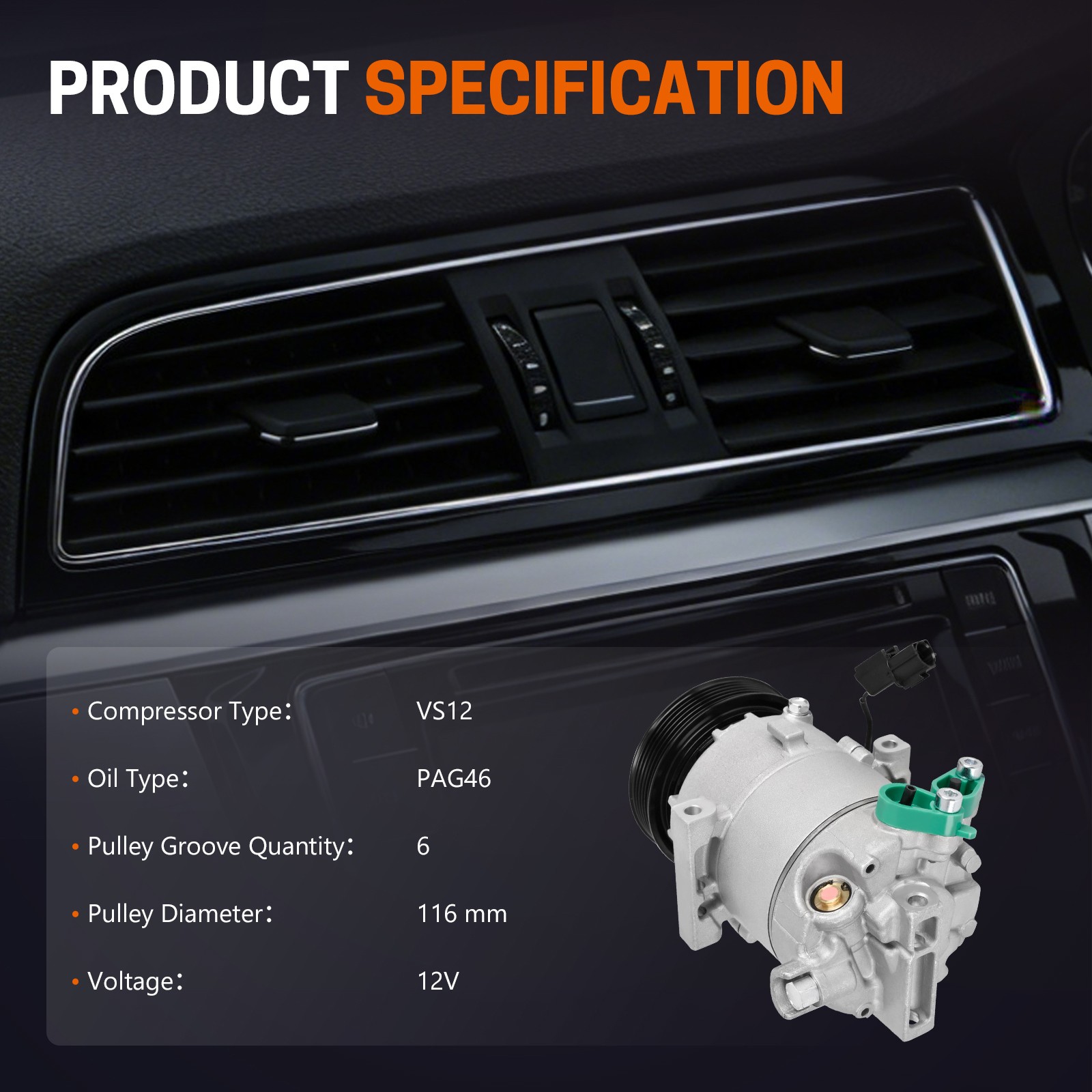 New AC Compressors for Hyundai Elantra Kia Soul 2011-2013 977012K700 977013X100
