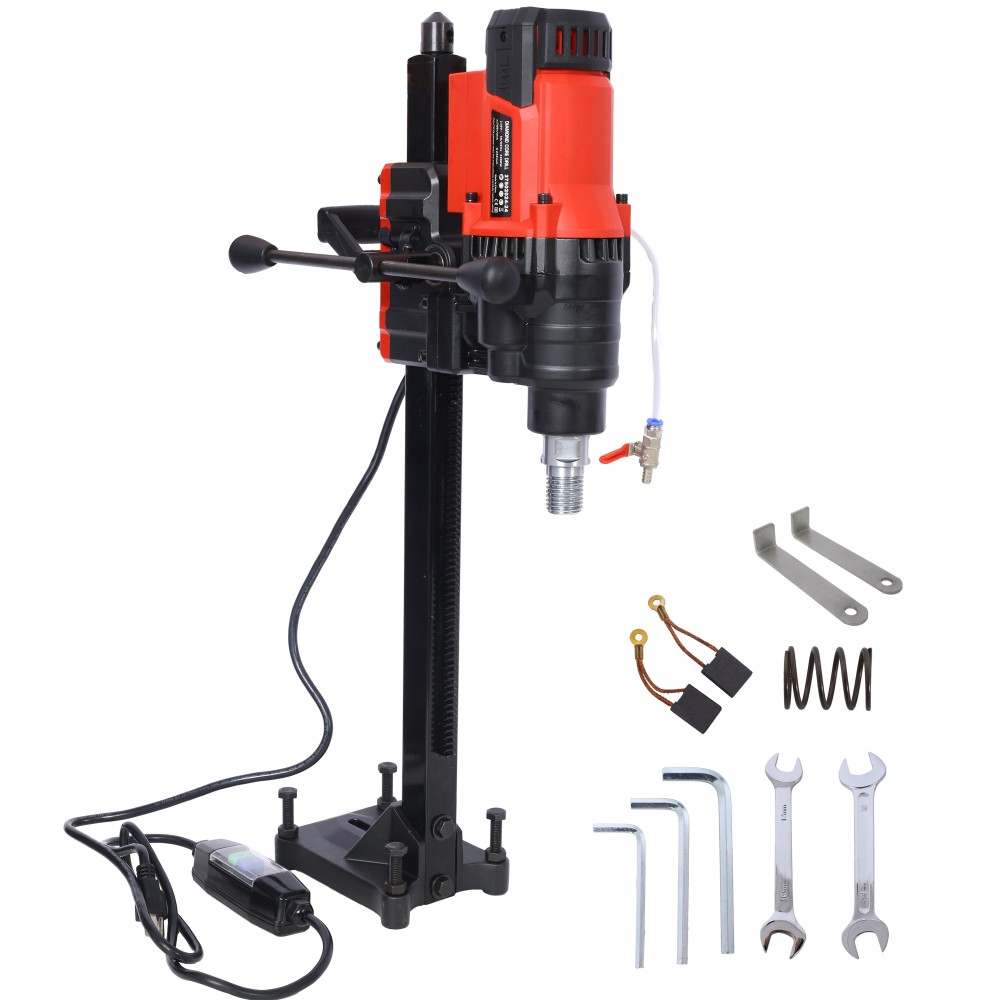 Diamond Core Drilling Machine, Wet & Dry Concrete Core Drill, 700RPM