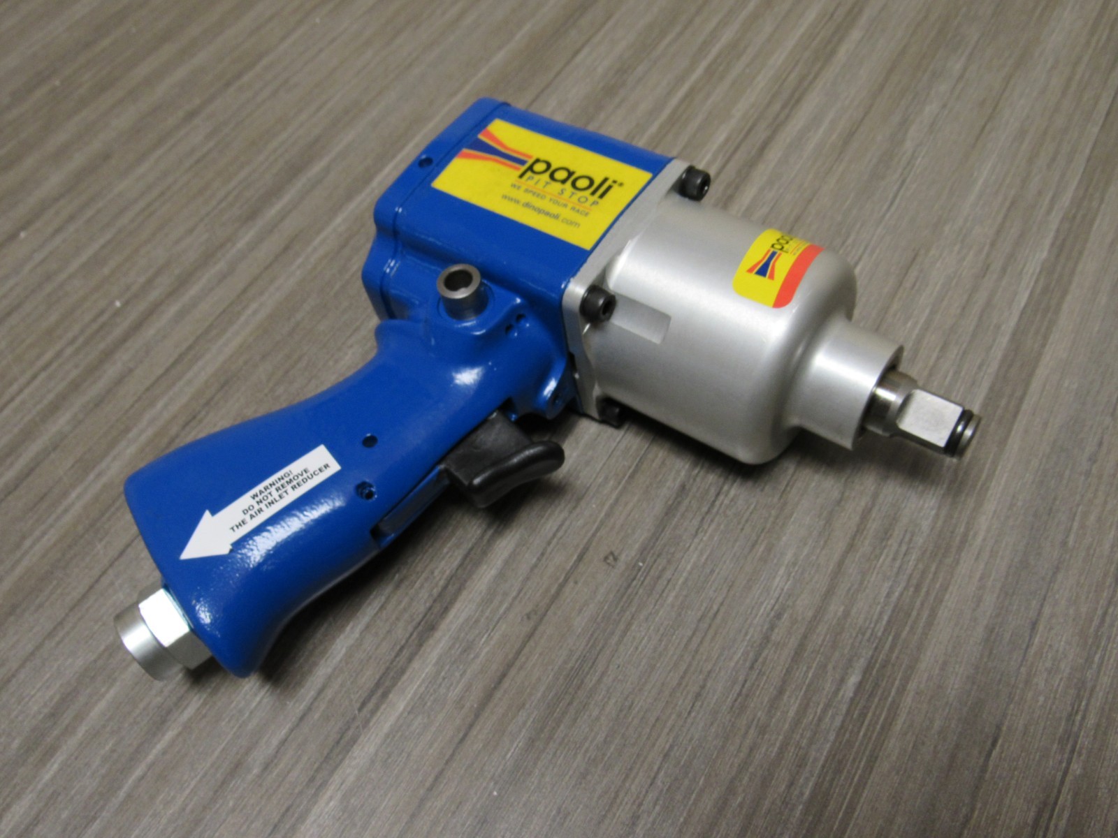 Paoli Pit Stop DP36SF DP 36 SF LH pneumatic impact wrench 1/2″ drive wheel gun