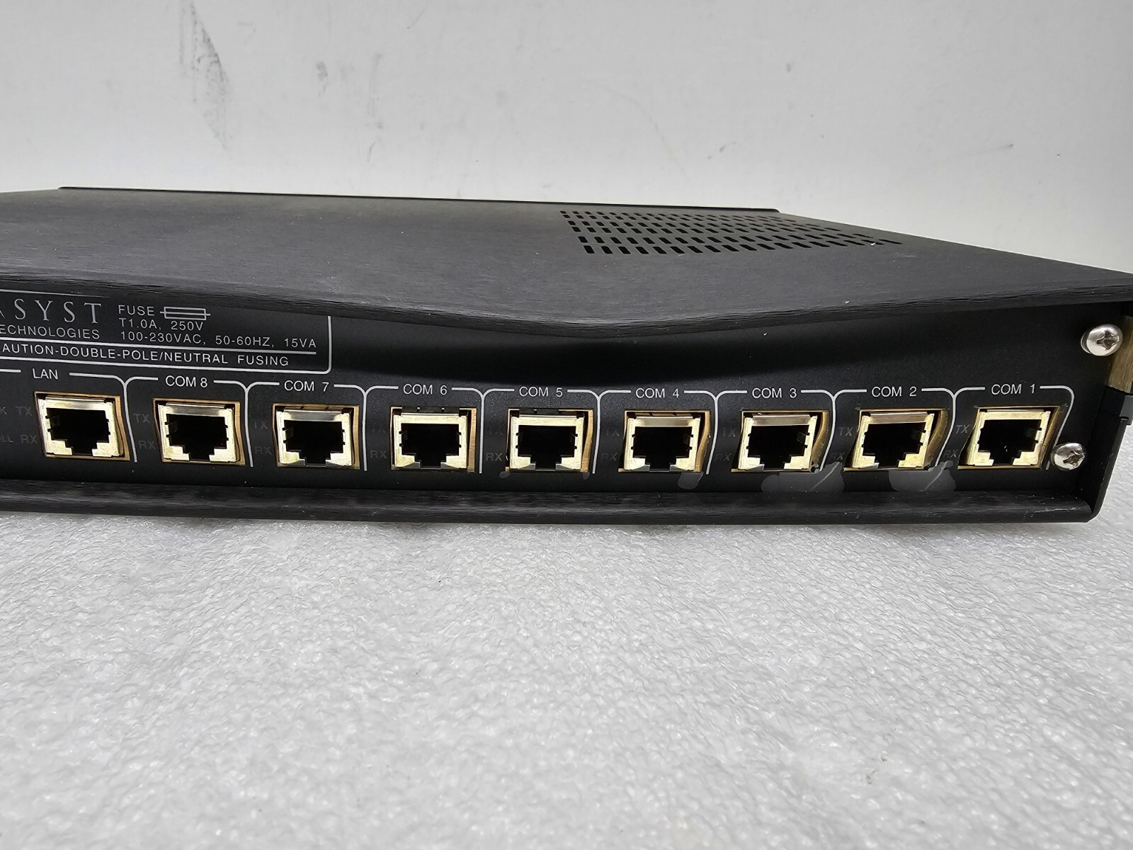 ASYST HS80 SMART-Comm NETWORK HS80-01 , P/N: 9700-4774-01 REV.E #2
