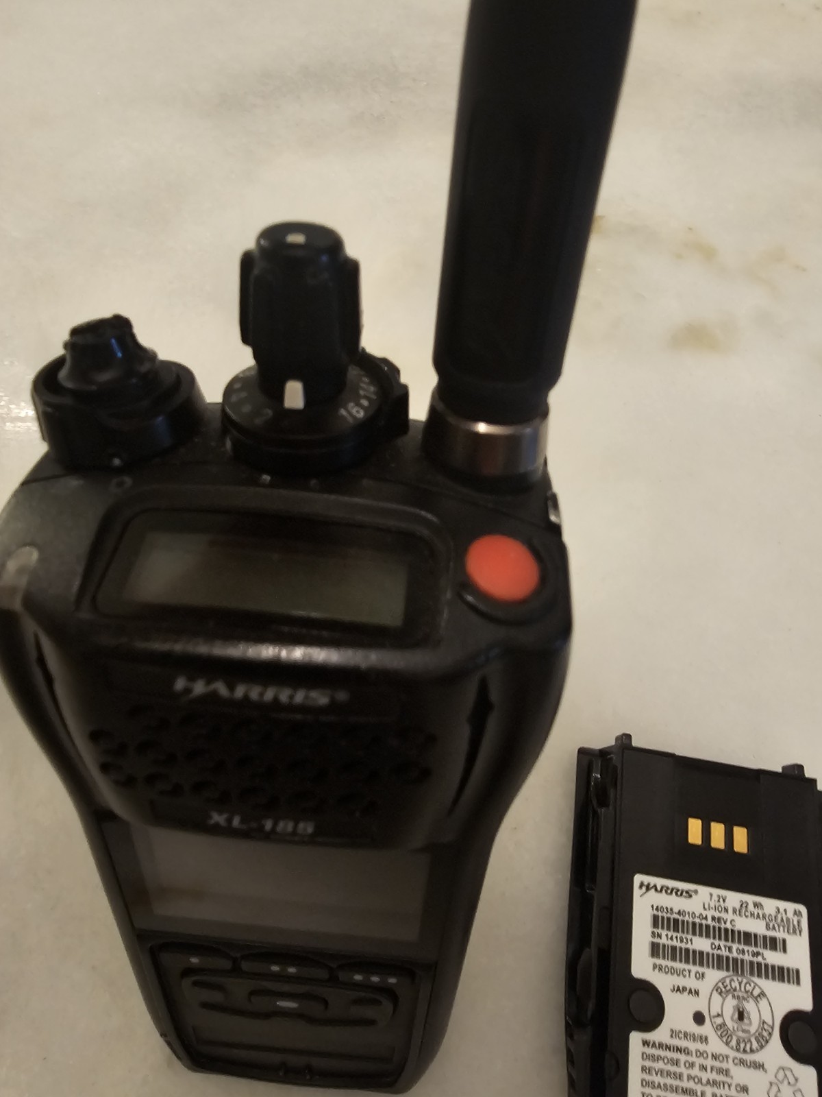 Harris XL-185 P Two Way Radio 700/800 Two Way Radio XS-PPS1M P25 PHASE II – READ