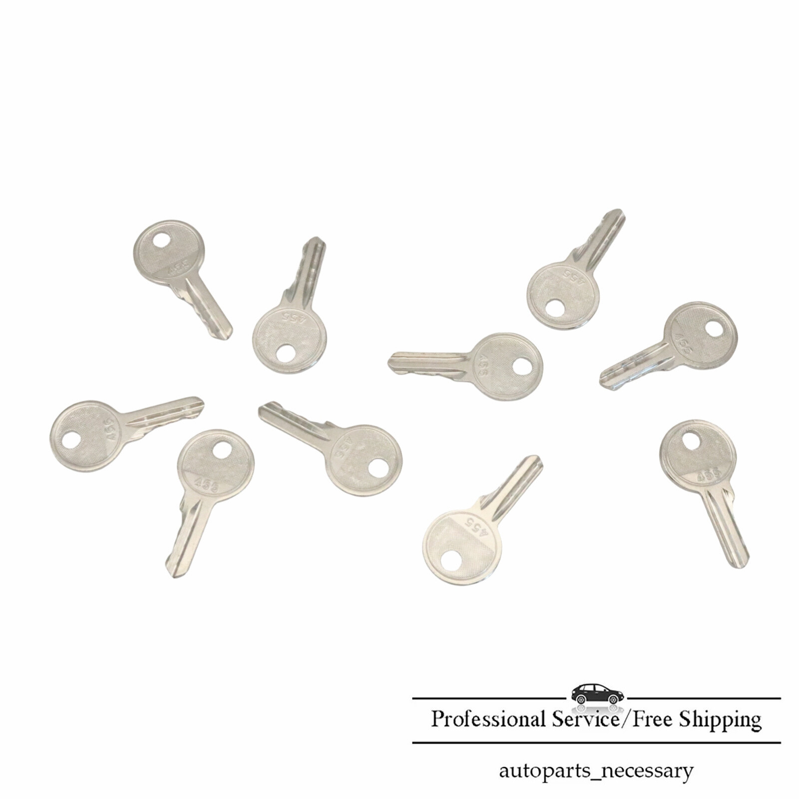 10X Ignition Keys 455 key 104466 For Genie Skyjack Snorkel Terex Vermeer