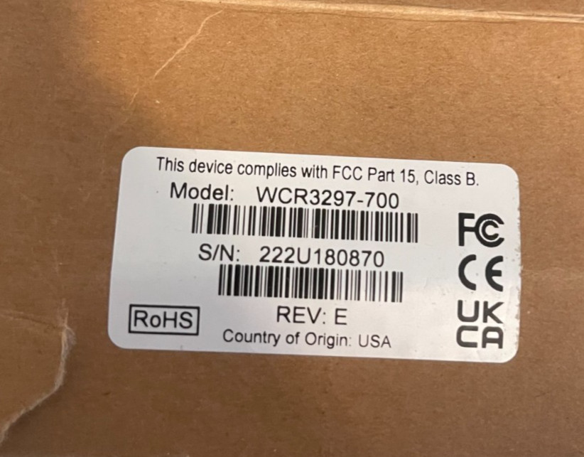 ID Tech WCR3237-700US – New