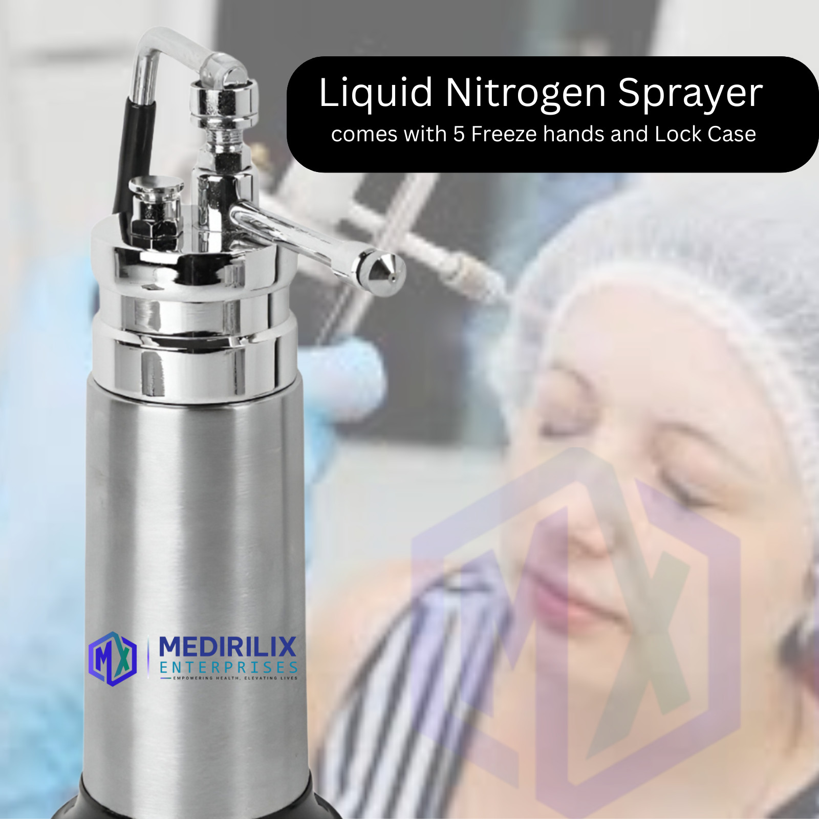 350ML Mini-Cryo-CAN-Liquid-Nitrogen-Cryo-System-for dermatology Cryo Container$#