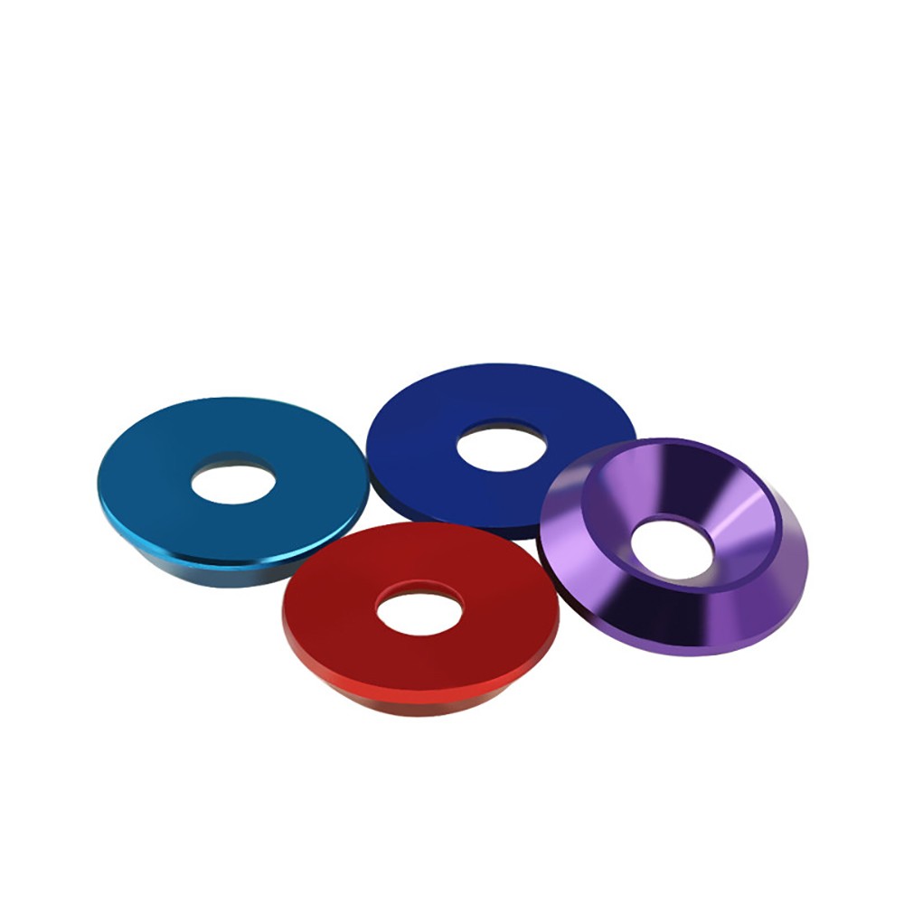 Aluminum Alloy M5 M6 M8 M10 M12 Anodized Countersunk Head Bolt Washers Gasket