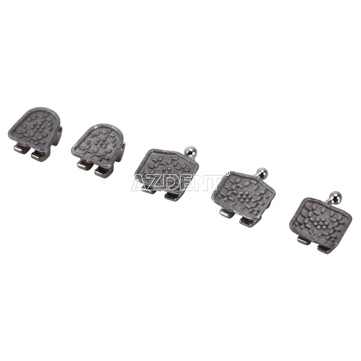 AZDENT Dental Orthodontic Brackets Mini Roth.022 3 4 5 Hk Mim Whole Casting