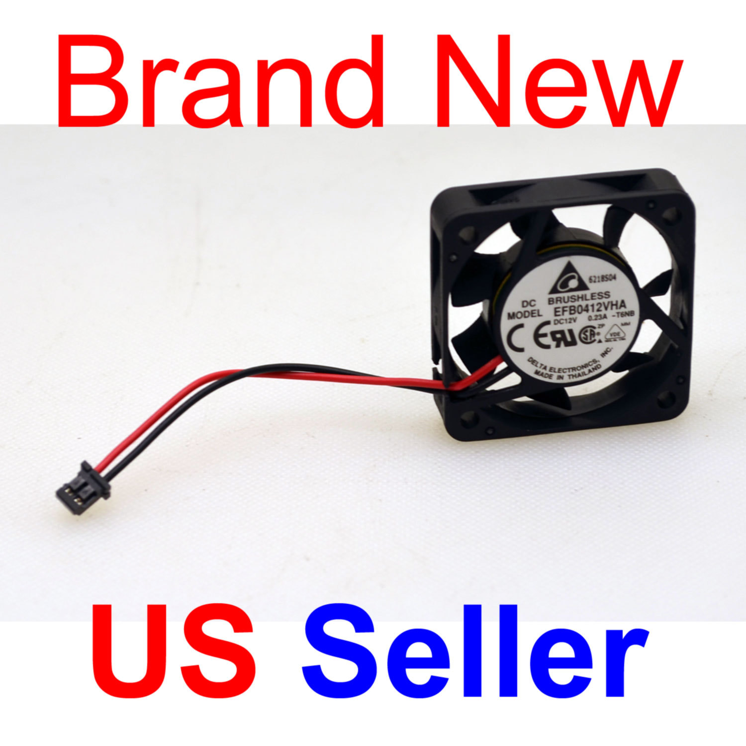 Brand New Delta EFB0412VHA 40x40x10 MM 12V 8000 RPM 2Pin Fan