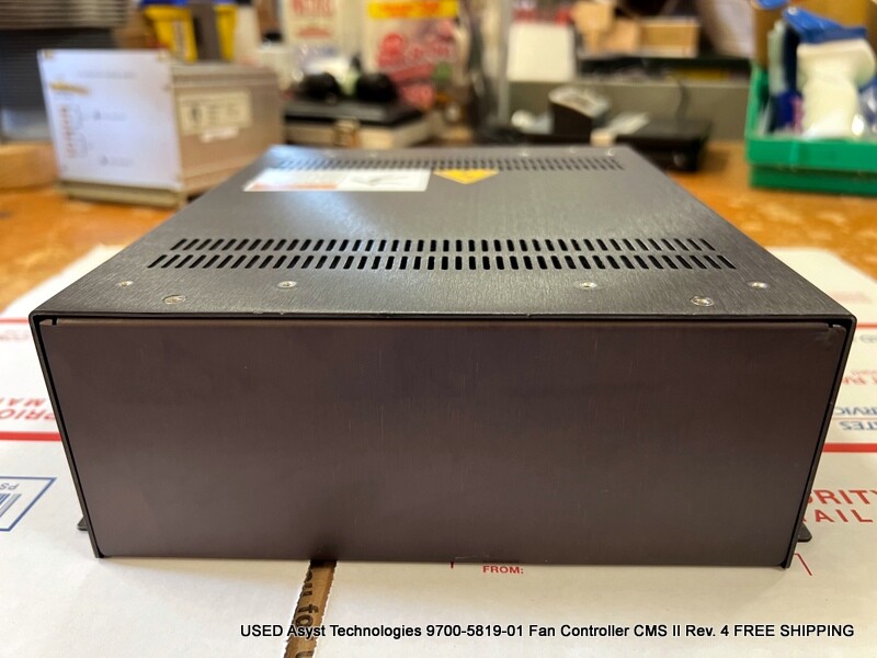 USED Asyst Technologies 9700-5819-01 Fan Controller CMS II Rev. 4 FREE SHIPPING