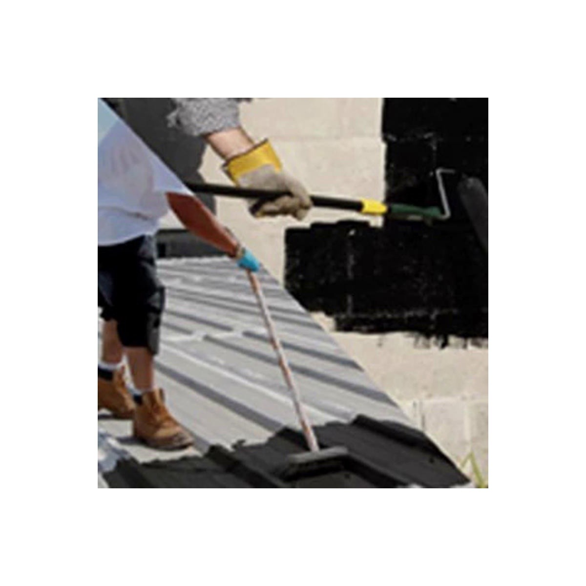 Black Jack Rubr-Coat #57 Gloss Black Rubber Roof Coating 5 gal 6080-9-30