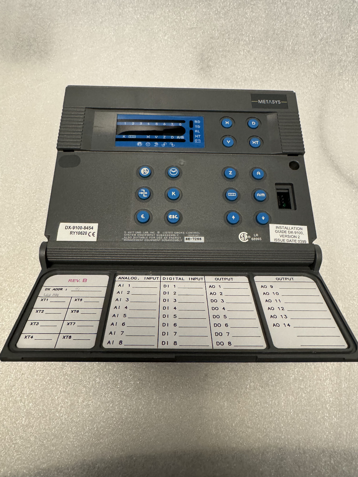 Metasys Johnson Controls Extended Digital Controller Module DX-9100-8454 RY10620