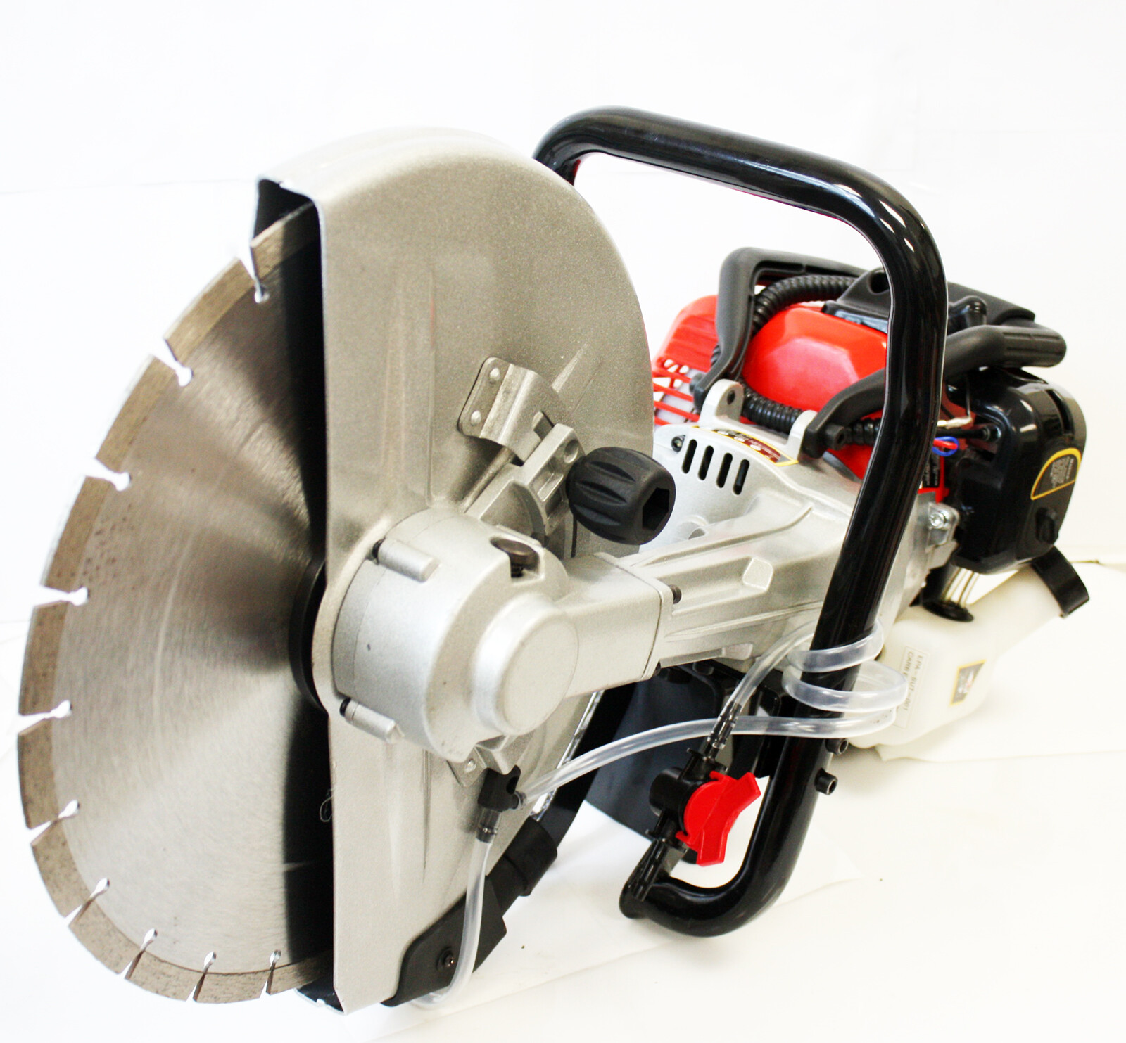 2 Stroke Gas Power Handheld 14″ Cement Wet Dry Masonry Concrete Cut Saw W/Blade