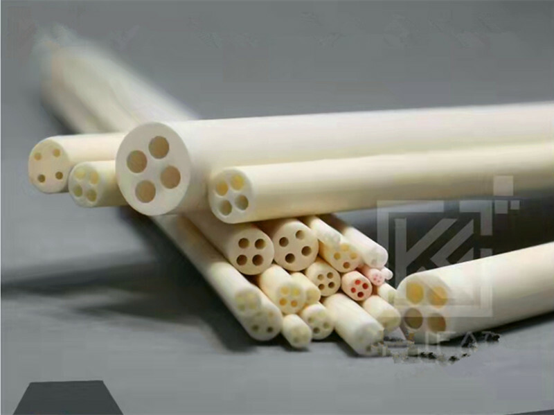 1Pc Porous 99% Alumina Corundum Ceramic Thermocouple Core Protective Tube
