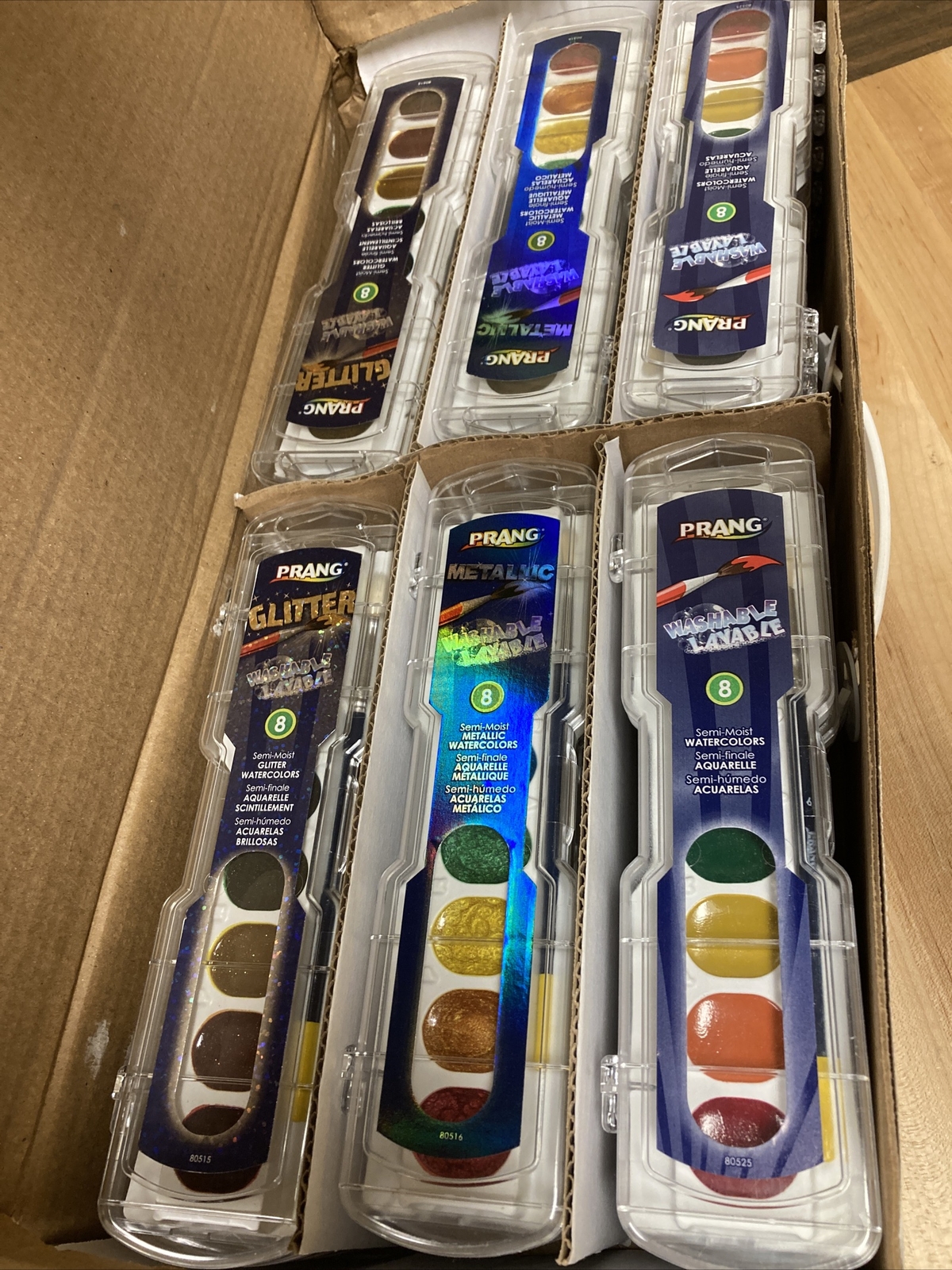 New Dixon Semi-moist Master Watercolor Pack – 0.10 Fl Oz – 36/carton – Assorted