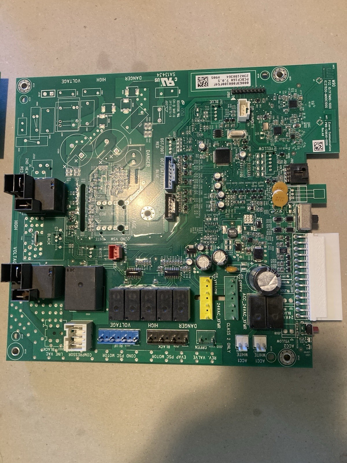 Amana PTAC Control Circuit Board. PCBCP160 Tested. 1 used board