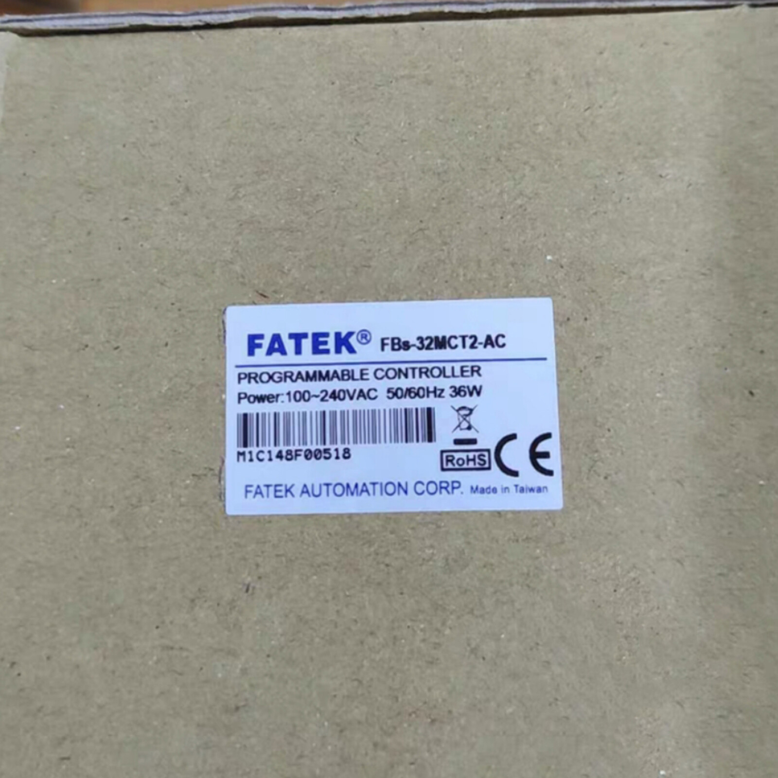 New For FATEK FBs-32MCT2-AC Programable Controller