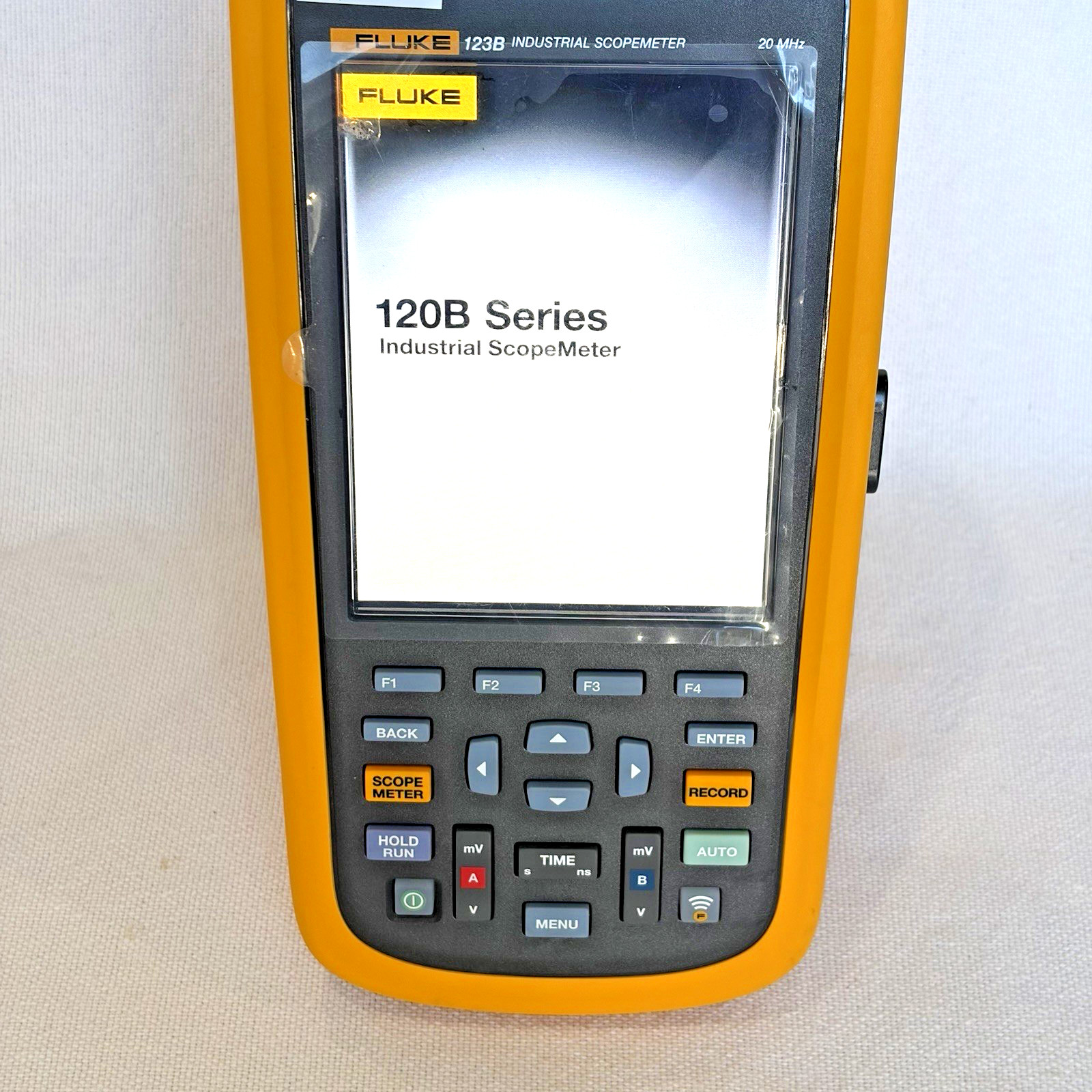 Fluke 123B Industrial ScopeMeter Dual-Input 20MHz Handheld Oscilloscope