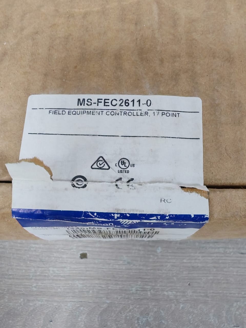 JOHNSON CONTROLS MS-FEC2611-0 FIELD EQUIPMENT CONTROLLER 17 POINT