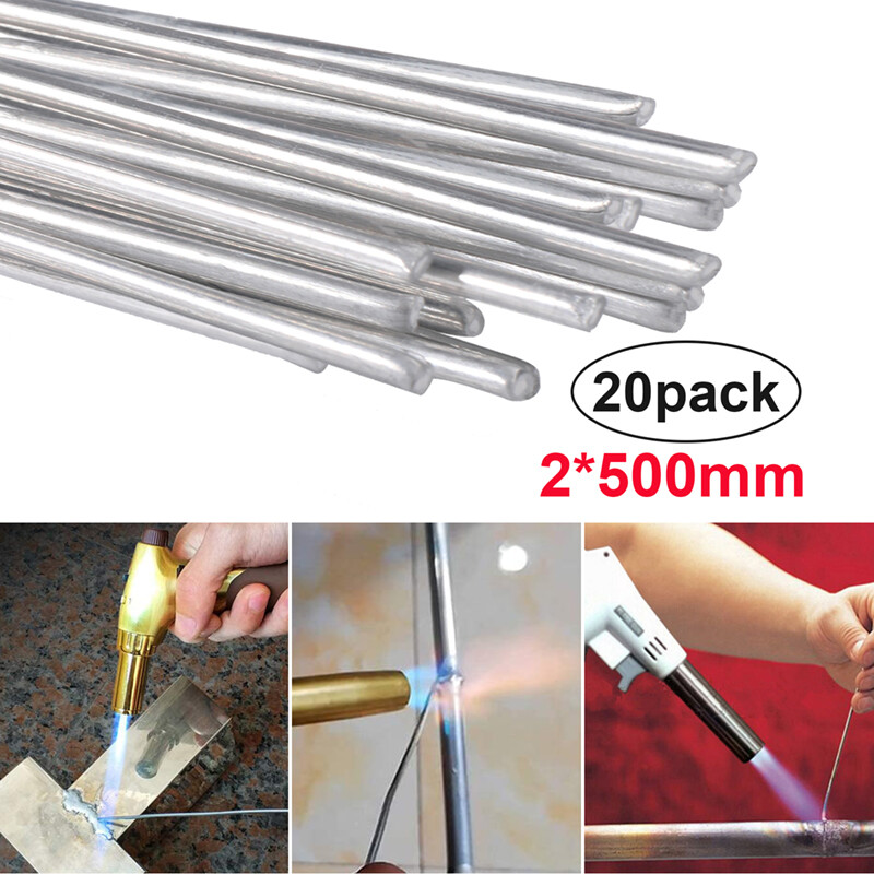 20PCS Low Temp Aluminum Soldering Sticks Rods Aluminum Welding Rods Brazing Rods