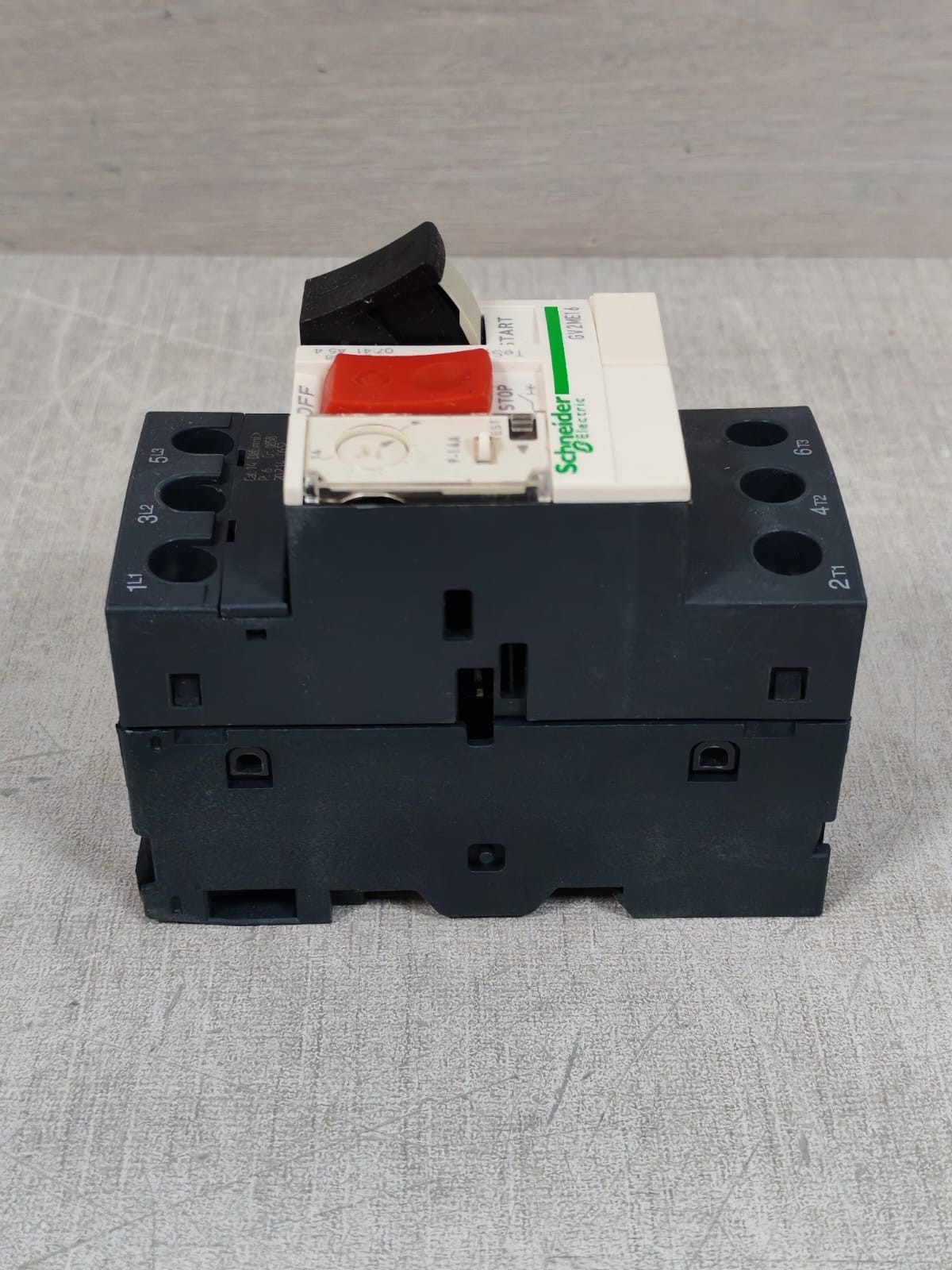 LOT 2PCS SCHNEIDER ELECTRIC GV2ME16 MOTOR CIRCUIT BREAKER