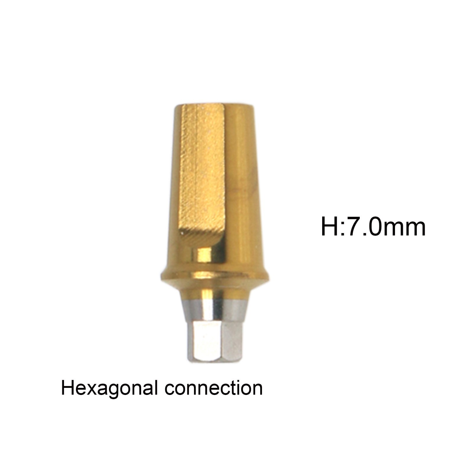 US Essential Treatment Transfer Abutment Cement Retained Fits Hiossen Implants