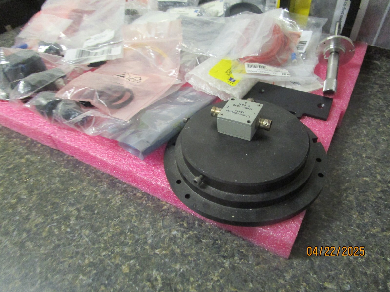 Over 50 Item Lot of Zeiss MicroScope Parts / Hardware – See Pictures