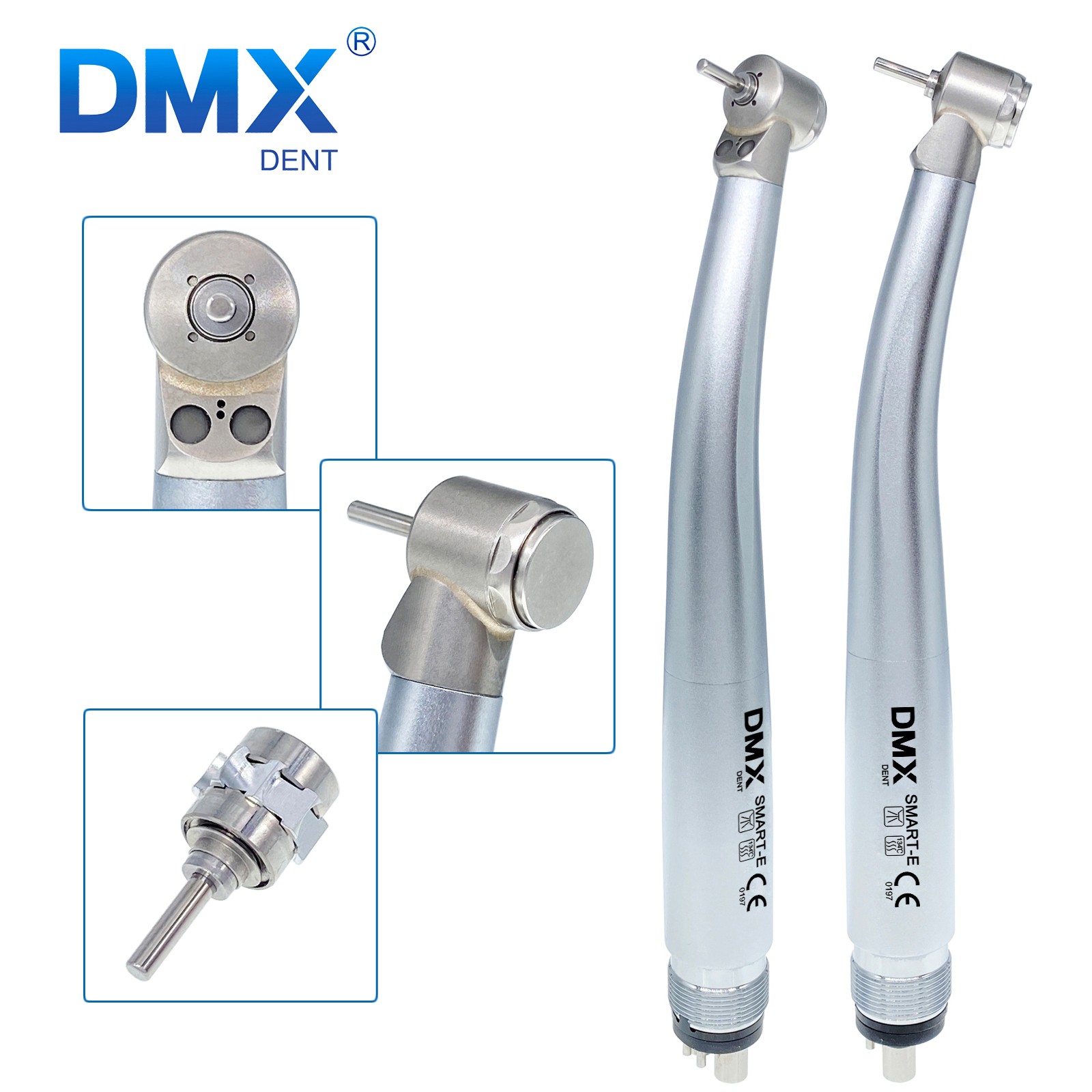 NSK Style Dental High Speed Handpiece Pedo Pediatric Mini Small Head 2/4 DMXDENT