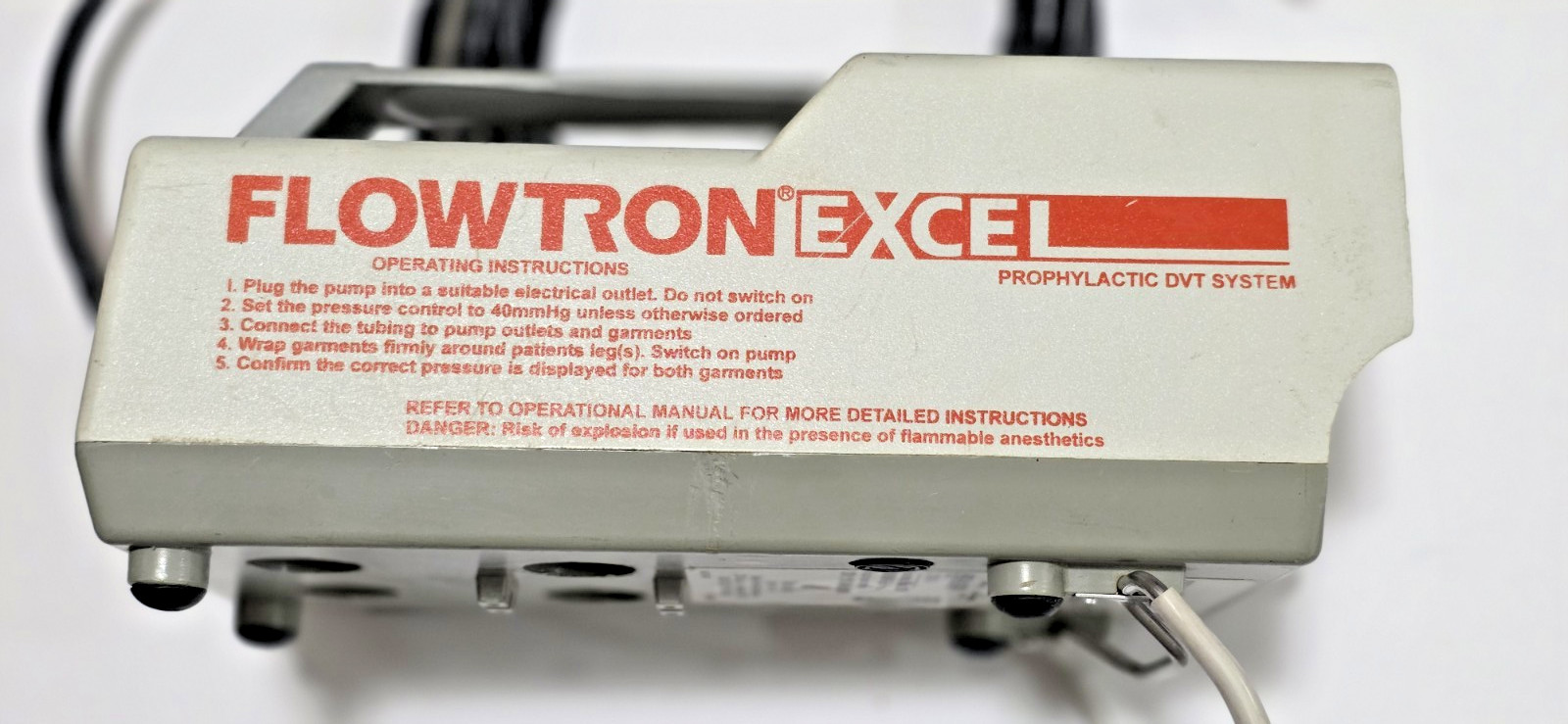 Huntleigh Flowtron Excel AC550 with hoses and calf garments(2)