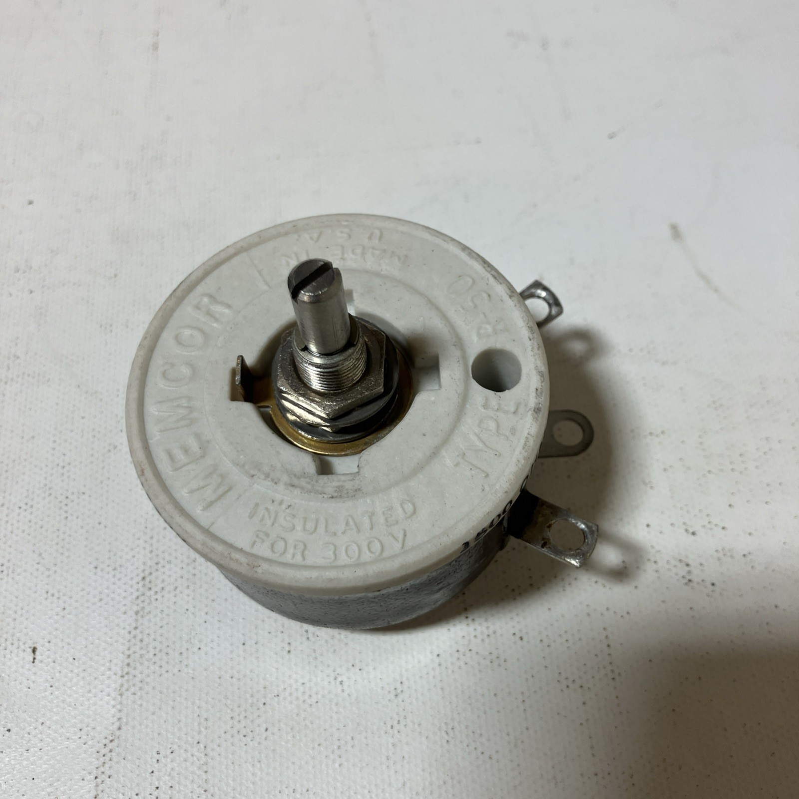 Lot of 2 Memcor Type R-50 15000 OHM .18 AMP 66-50 Rheostat