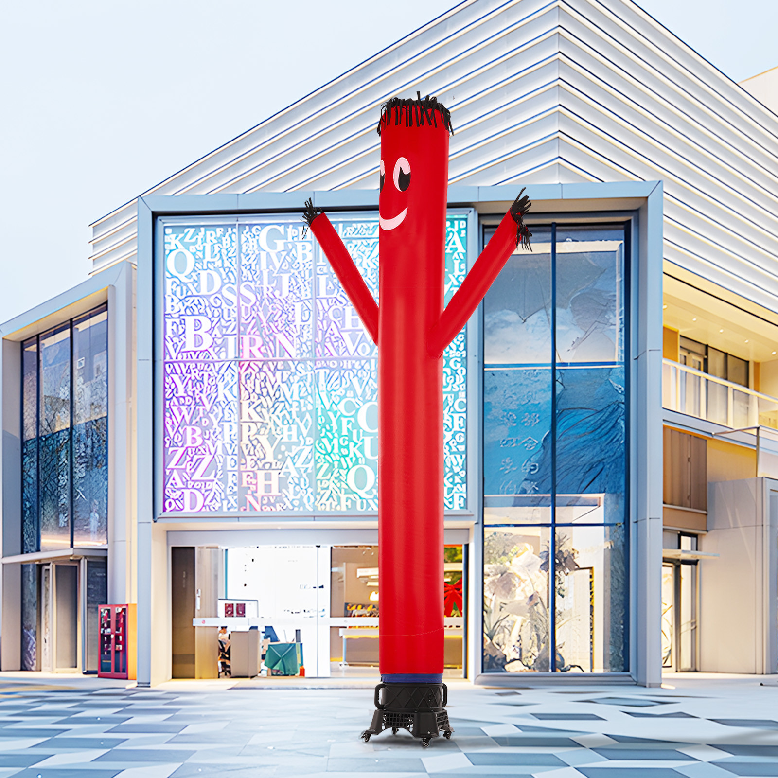 VEVOR 20 ft Wacky Waving Inflatable Tube Man with 1 HP Blower Fan