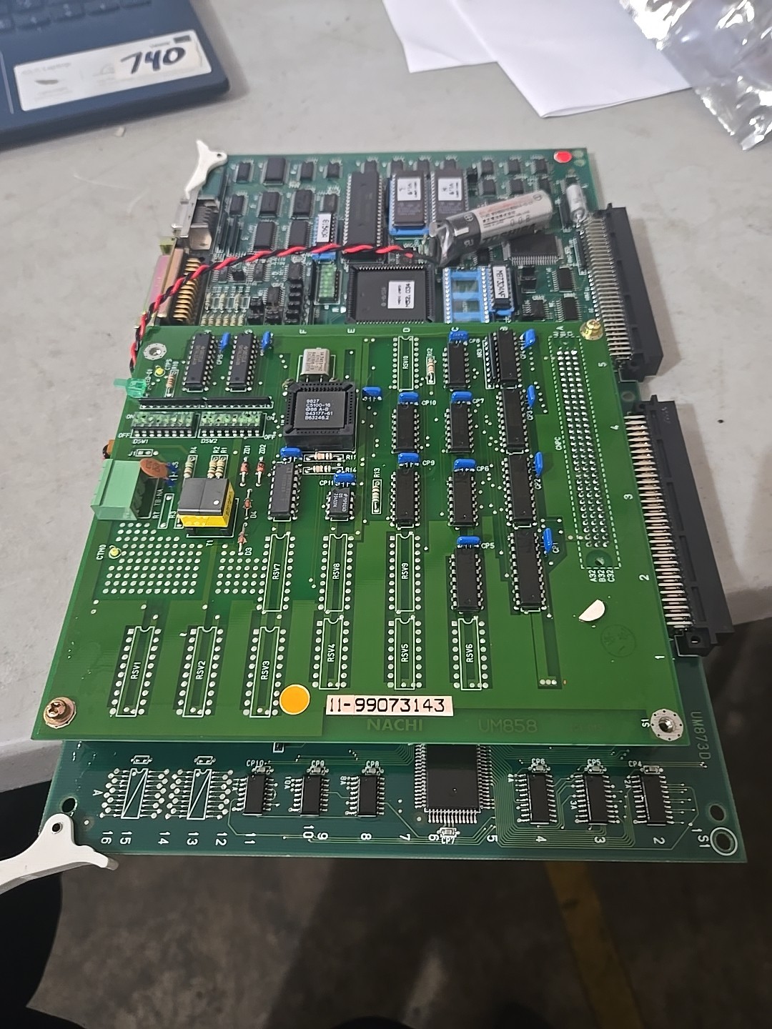 NACHI CONTROL BOAD PART NO. UM858