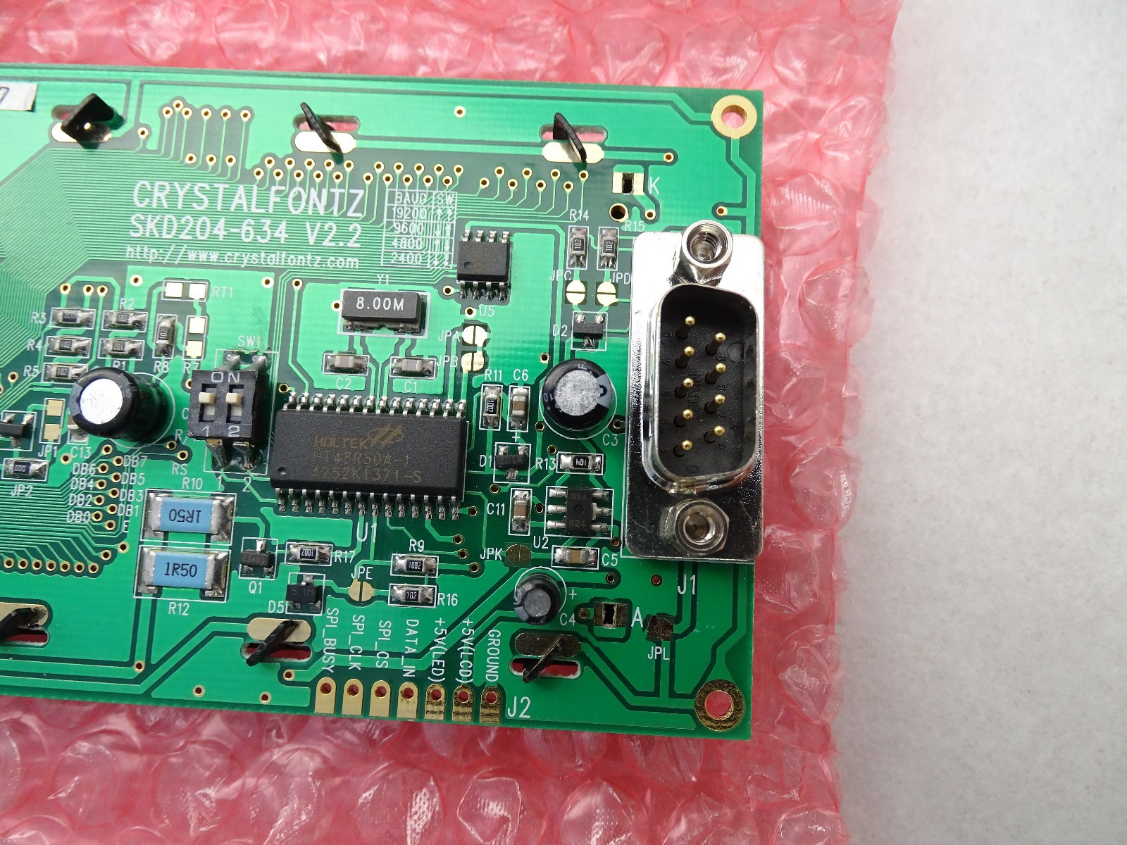 CRYSTALFONTZ SKD204-634 V2.2 CHINA / NOS / SEE ALL INFO / FS / 3ABN_Z2