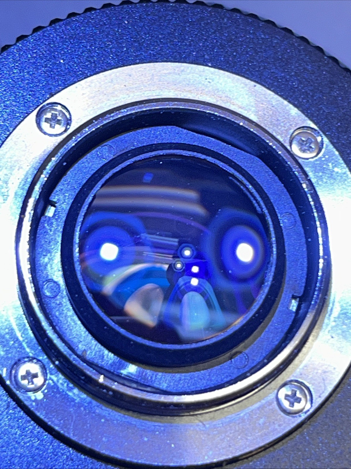 Sony XC-7500 + Cosmicar Pentax 6mm Lens CCD Industrial Camera, Untested