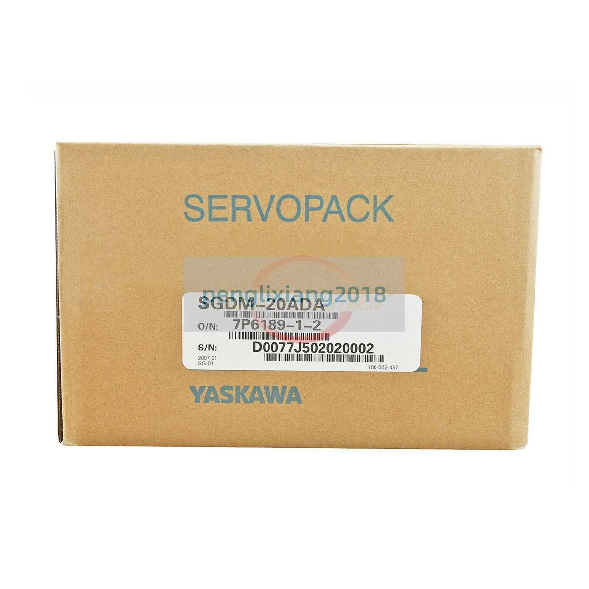 1PCS NEW YASKAWA SERVO DRIVE SGDM-20ADA