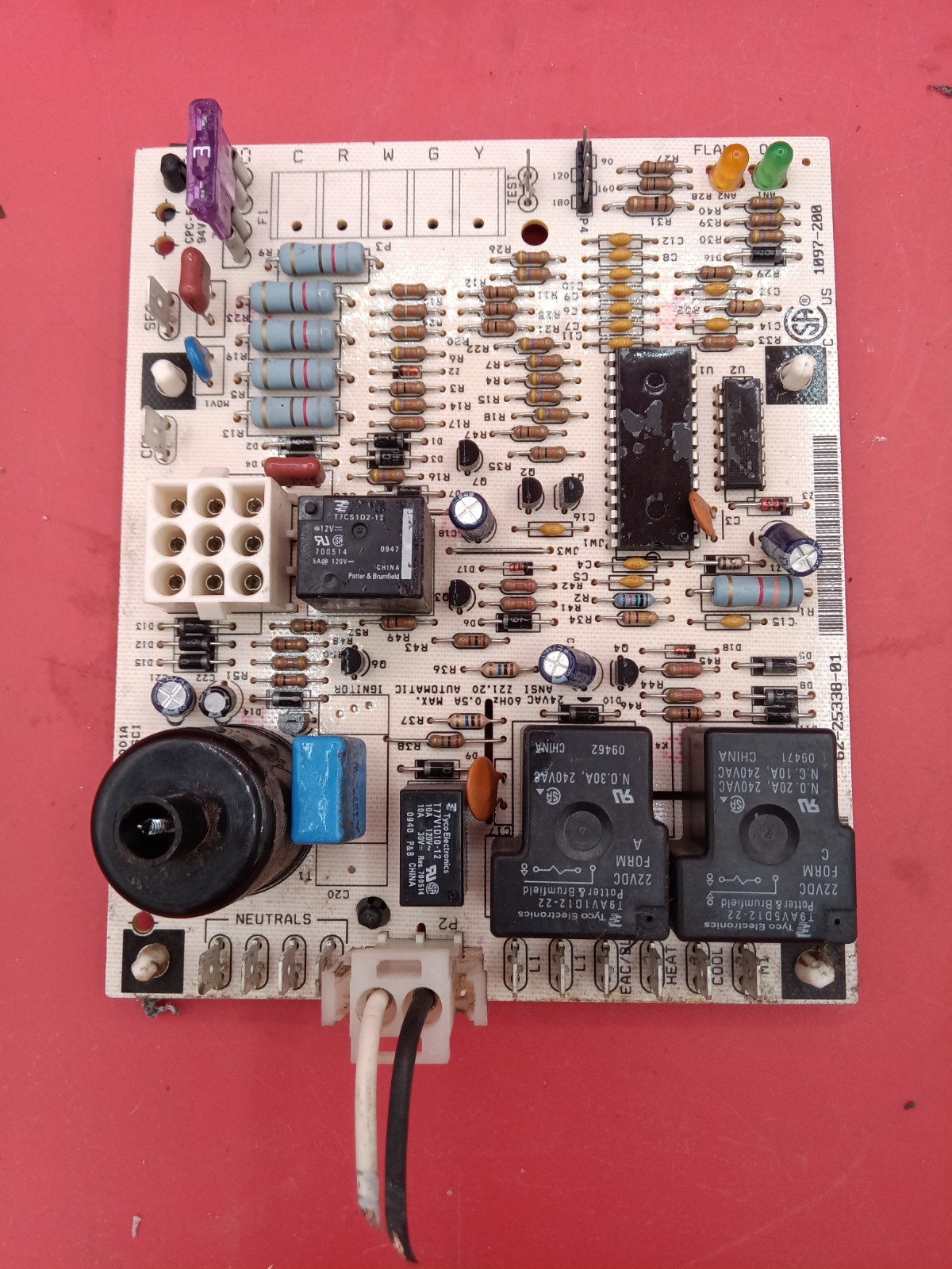 Rheem Ruud 62-25338-01 Control Circuit Board 1097-200