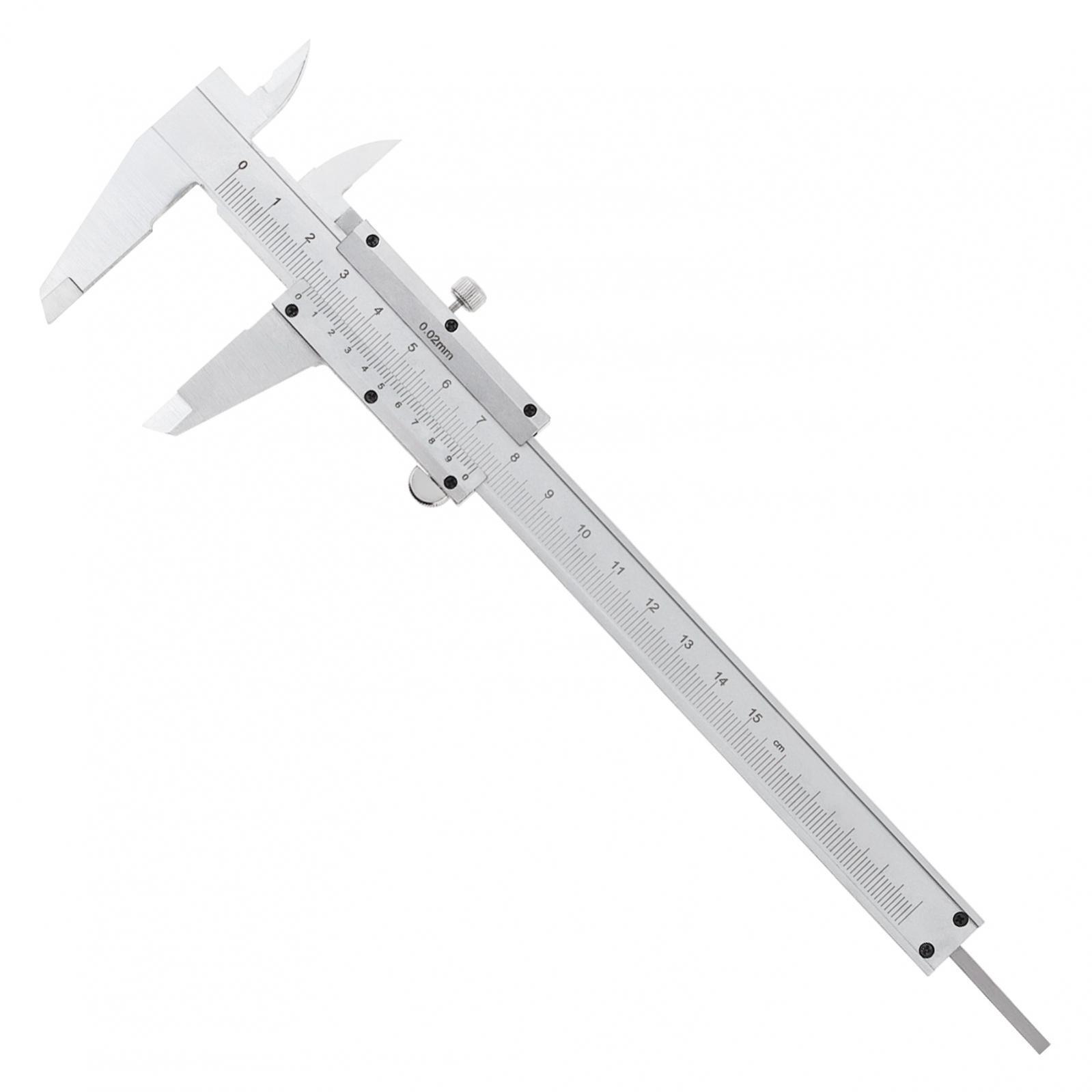 Vernier Caliper,0-150mm Manual Non Digital Calipers, Carbon Steel Micrometer