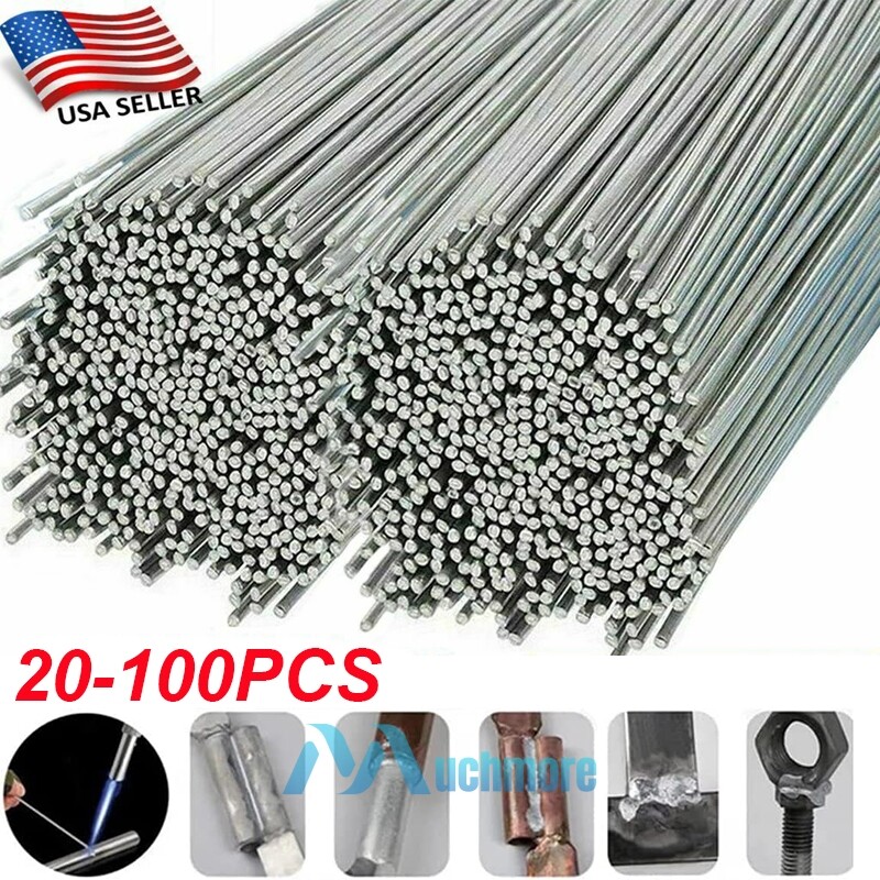 LOT 20″ Flux Core Aluminum Rods Low Temperature Welding Rods Easy Welding Sticks