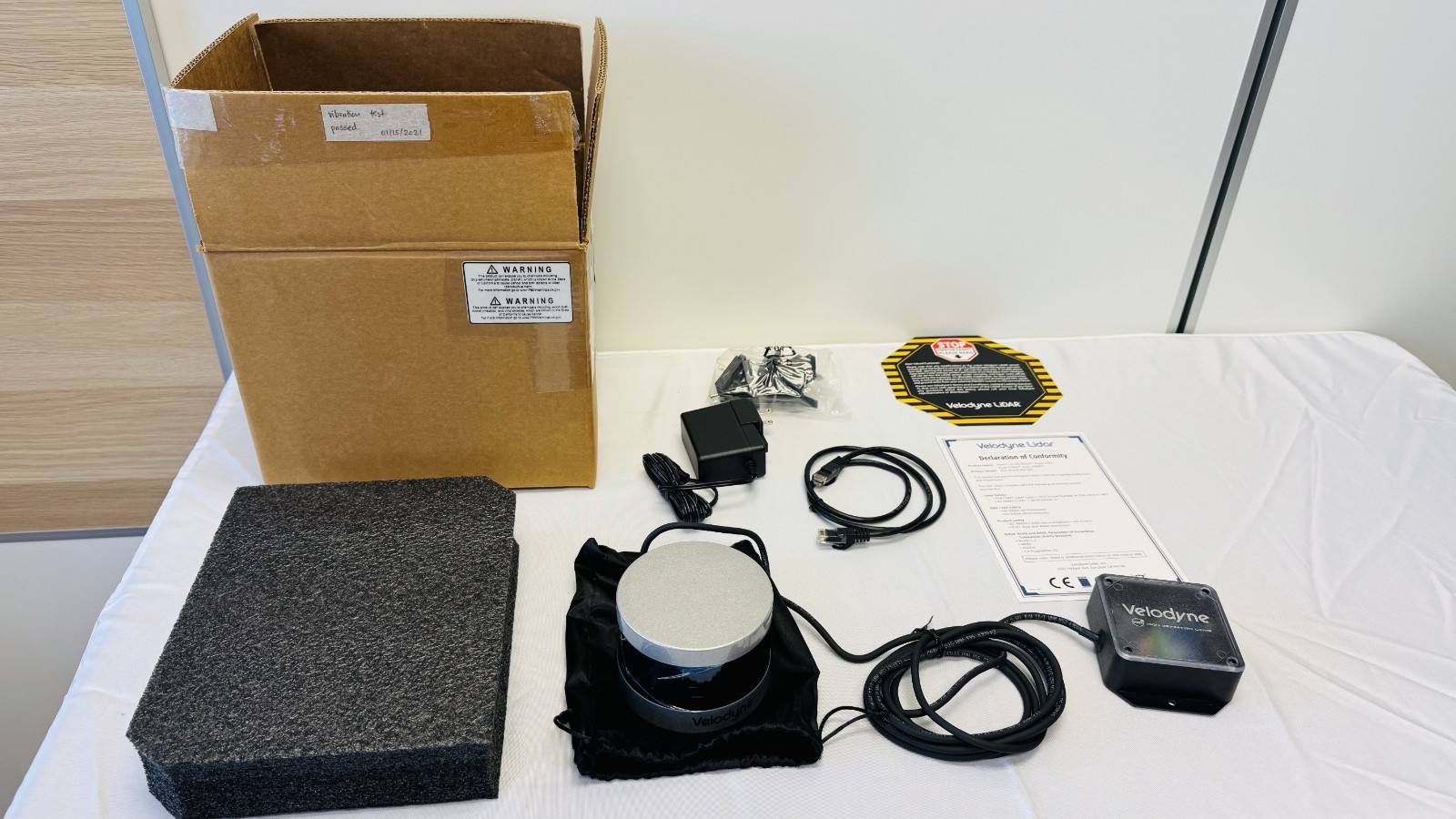 Velodyne VLP-16 PUCK 80-VLP-16-LW-A lidar Sensor Puck LITE BRAND NEW!! Multiple